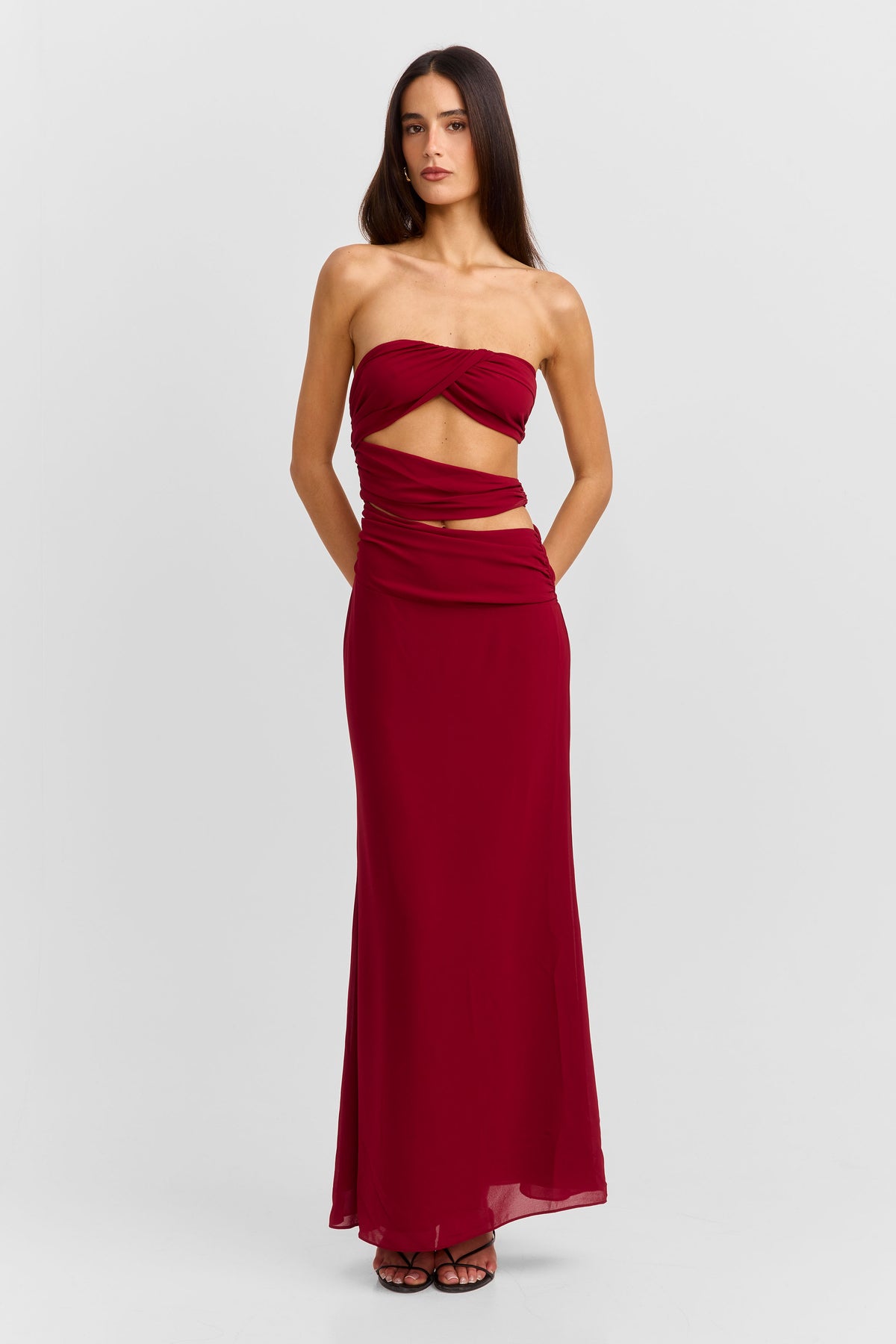 Alexandra Maxi Dress Red