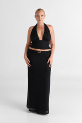 Haven Maxi Skirt Black