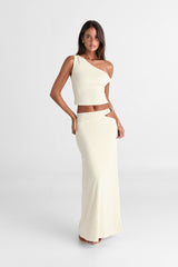 Lilah Maxi Skirt Butter