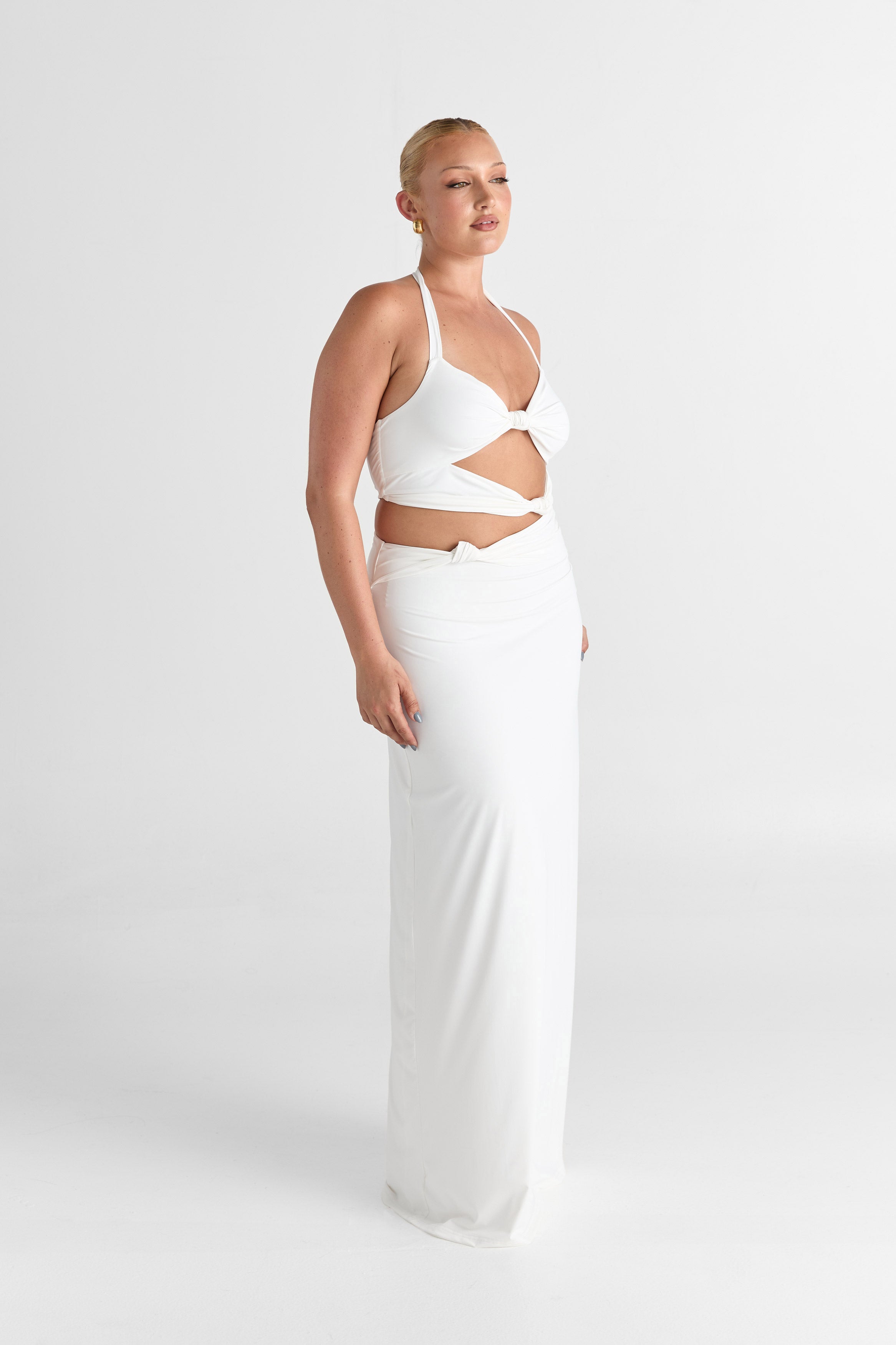 Oralia Dress White