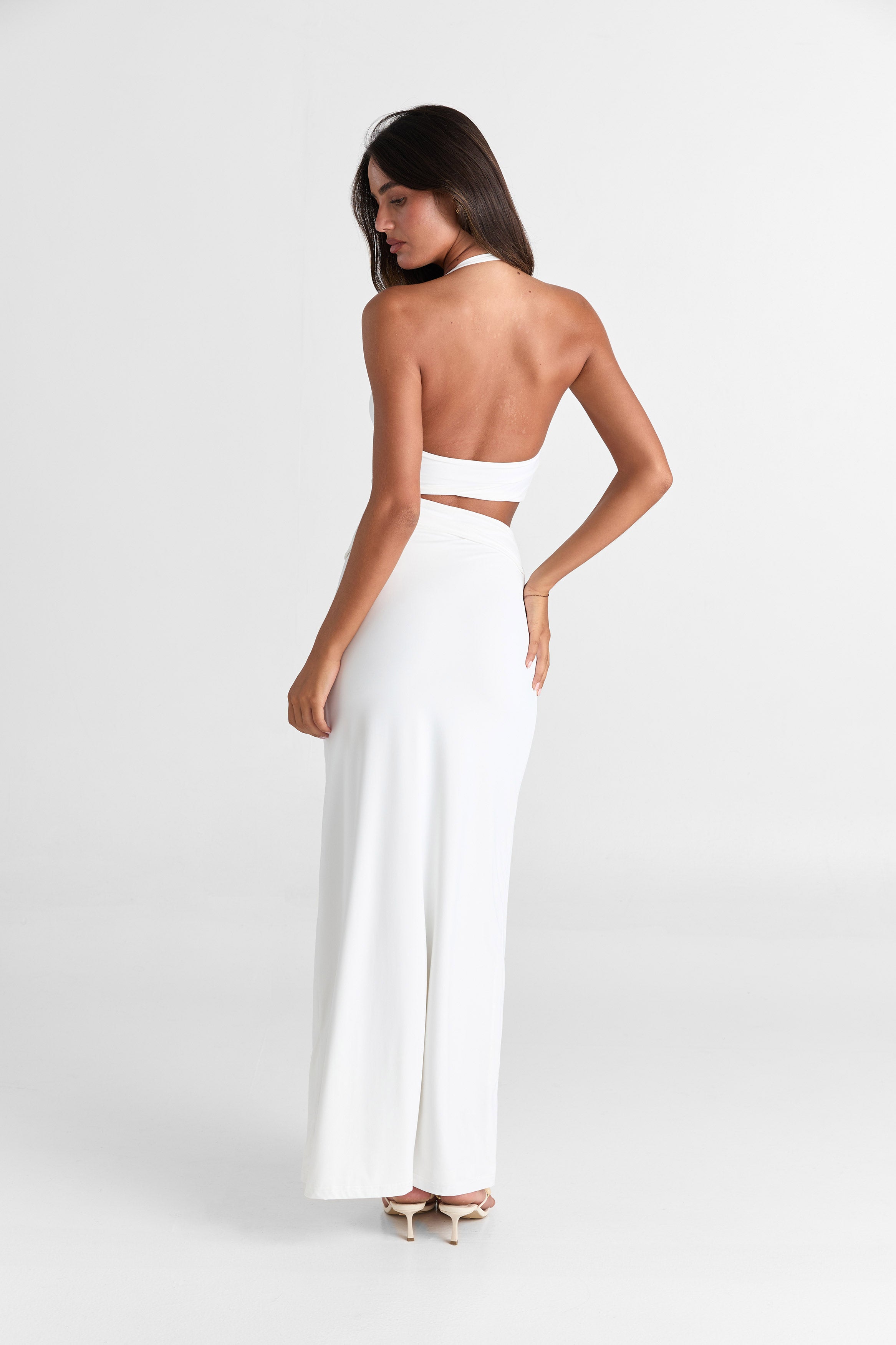 Oralia Dress White