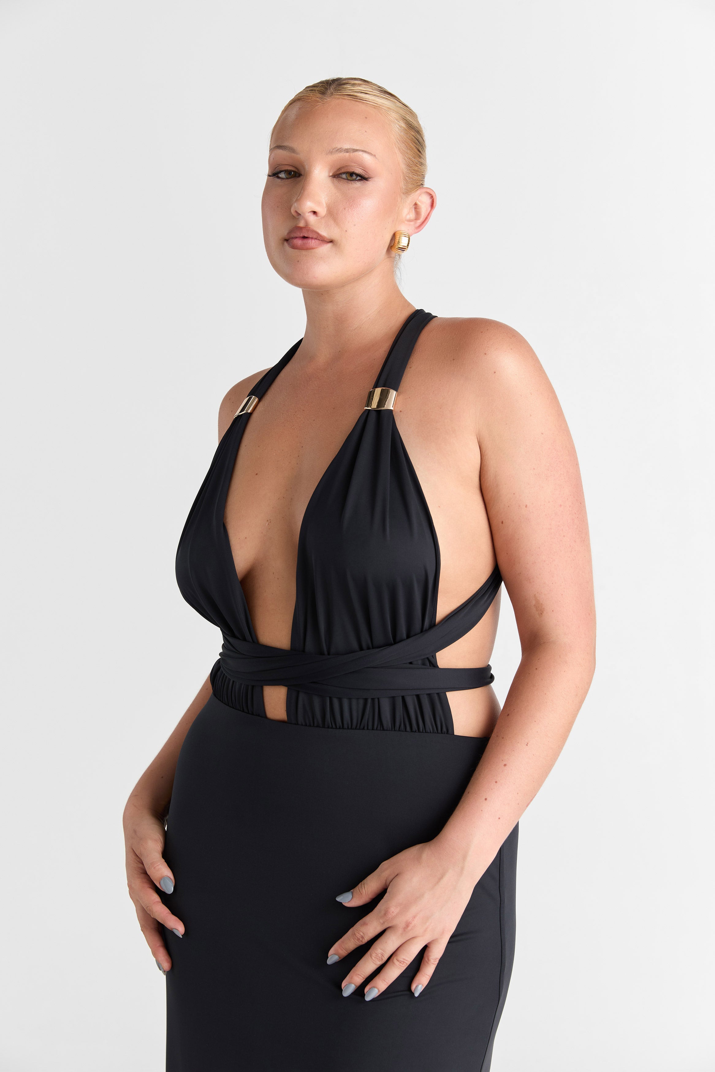 Mira Maxi Dress Black