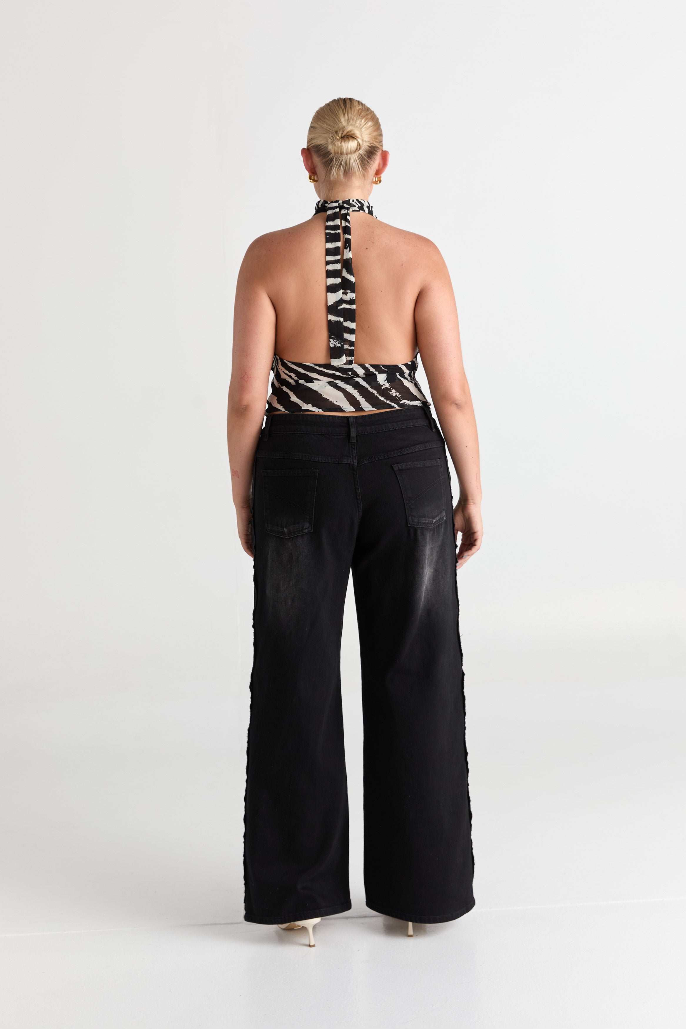 Cairo Jean Black