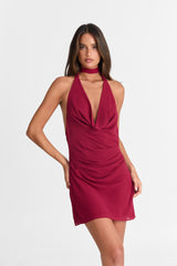 Faye Mini Dress Ruby