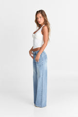 Aliyah Jean Denim Blue