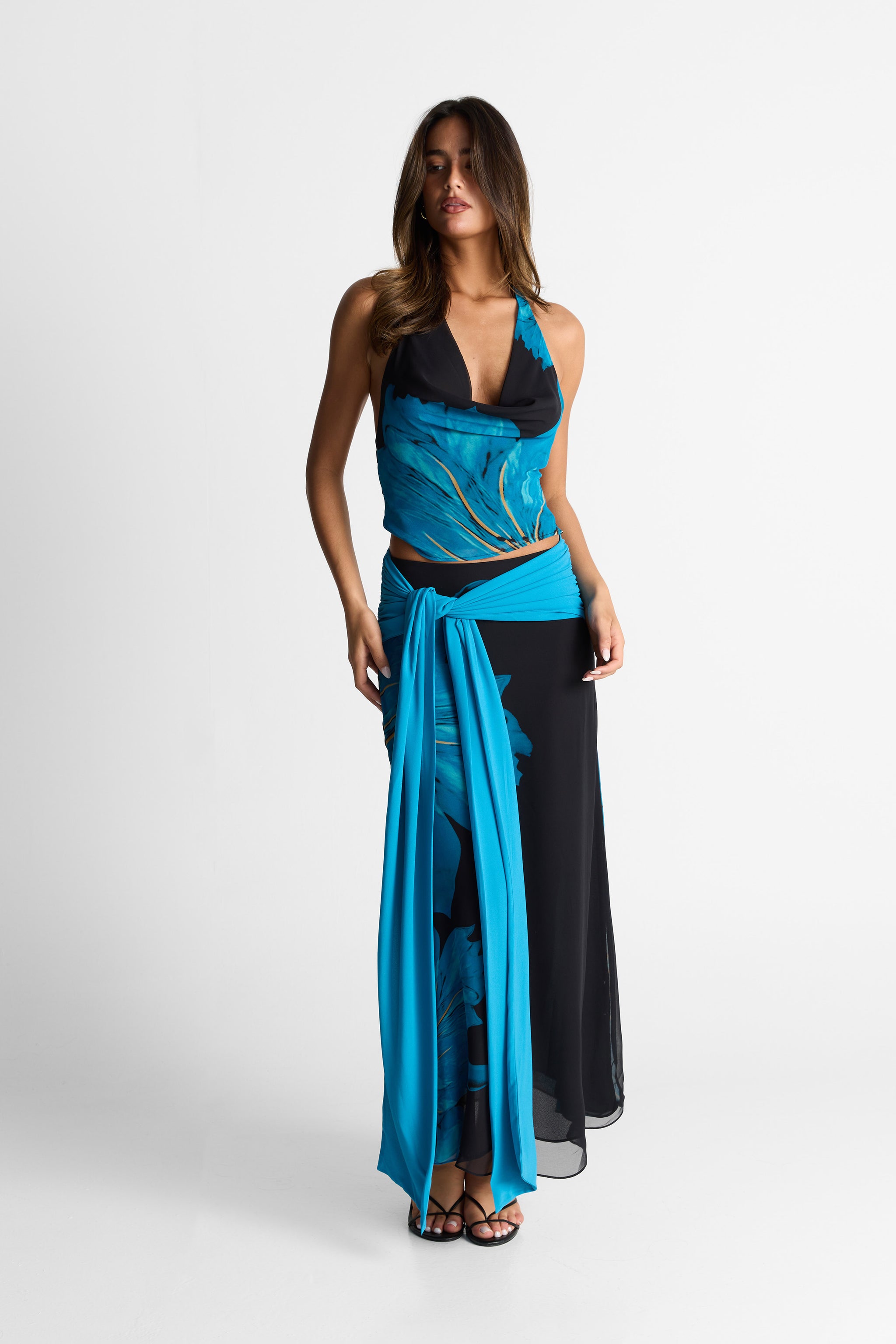 Marina Maxi Skirt Print
