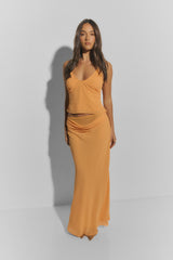Juniper Maxi Skirt Tangerine