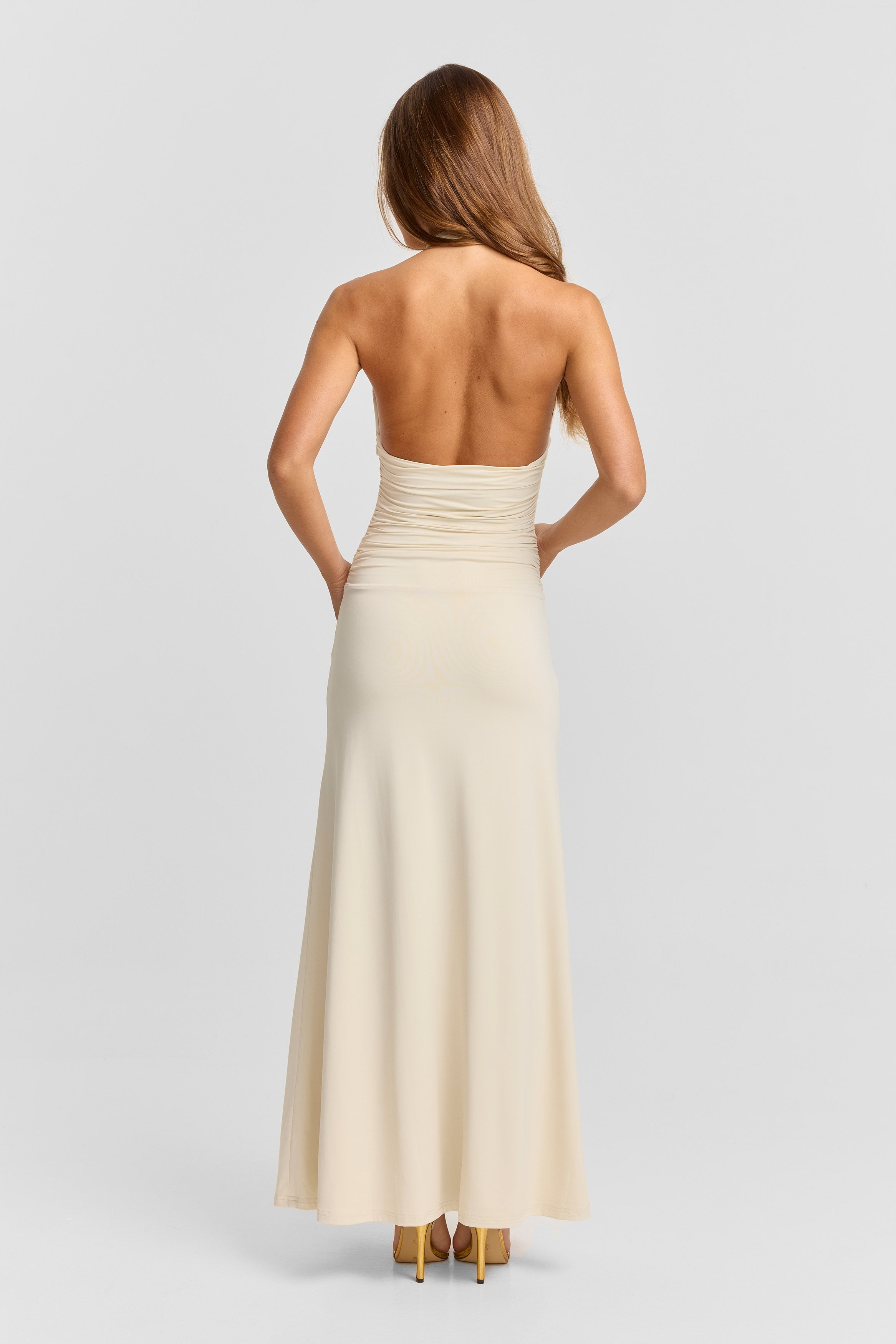 Ivy Maxi Dress Off White