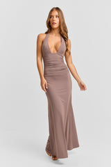 Ivy Maxi Dress Mushroom