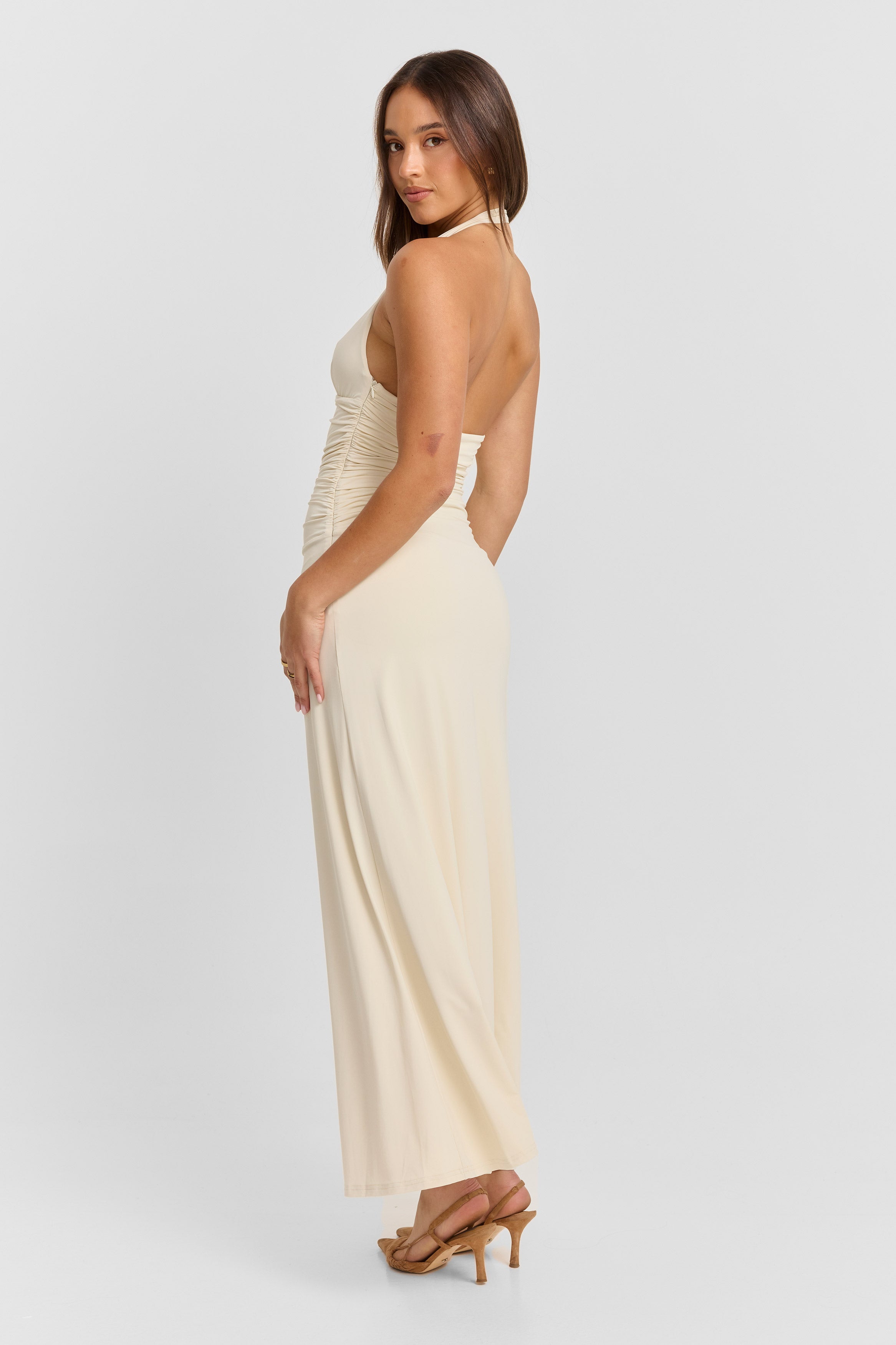 Ivy Maxi Dress Off White