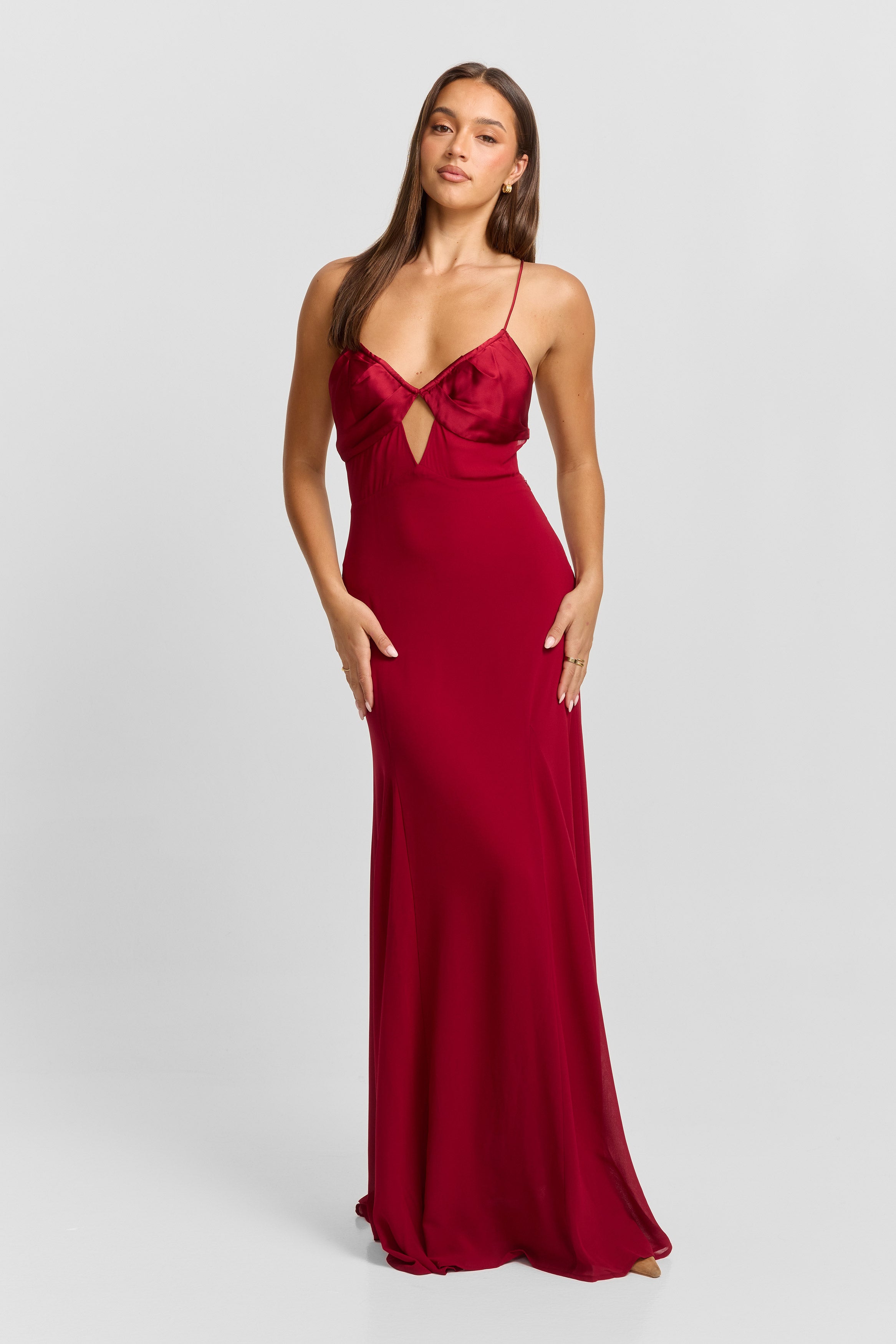 Electra Maxi Dress Red