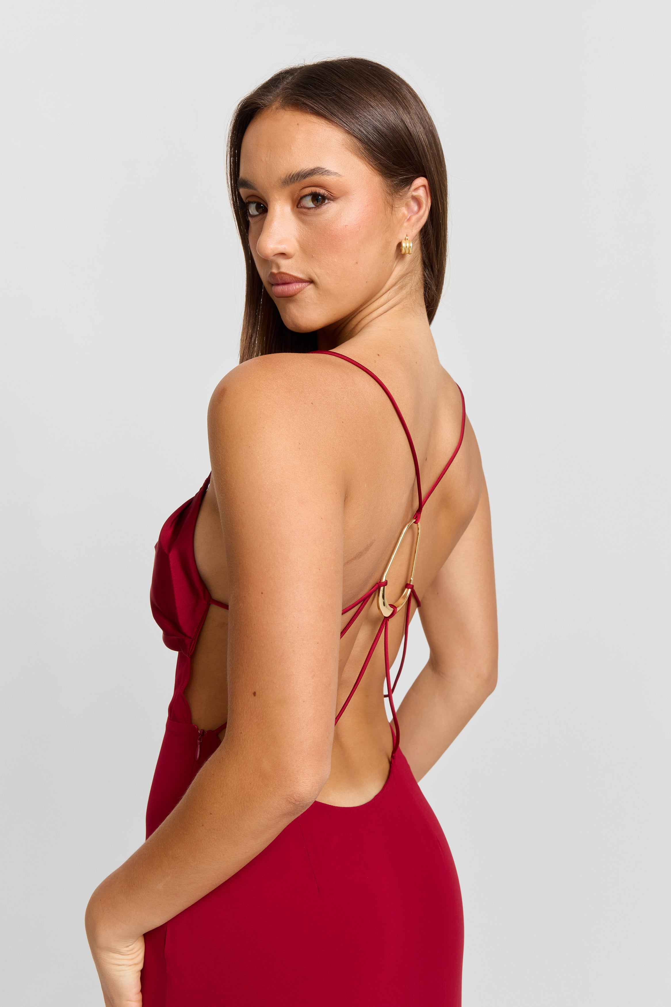 Electra Maxi Dress Red