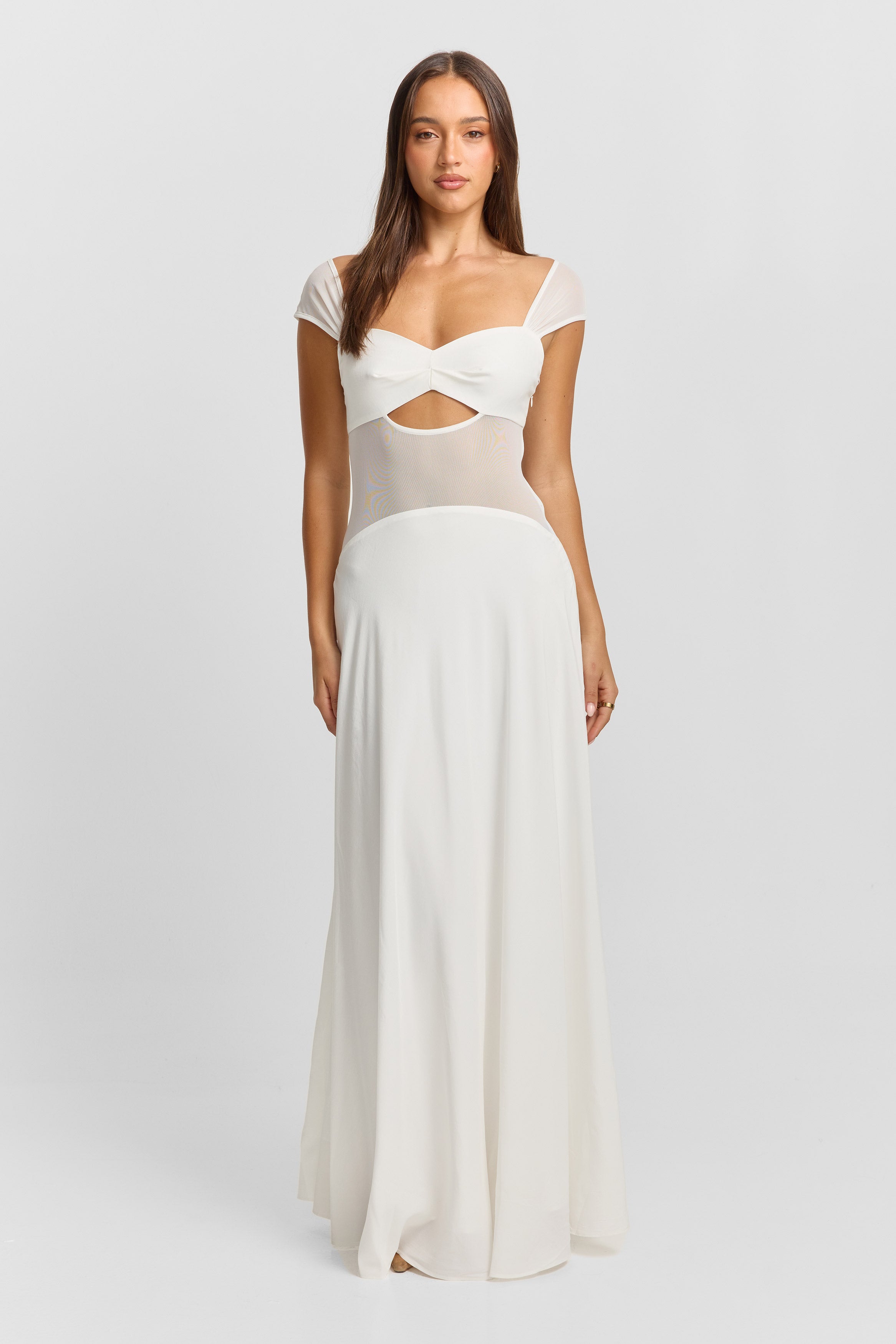 Anastasia Maxi Dress White