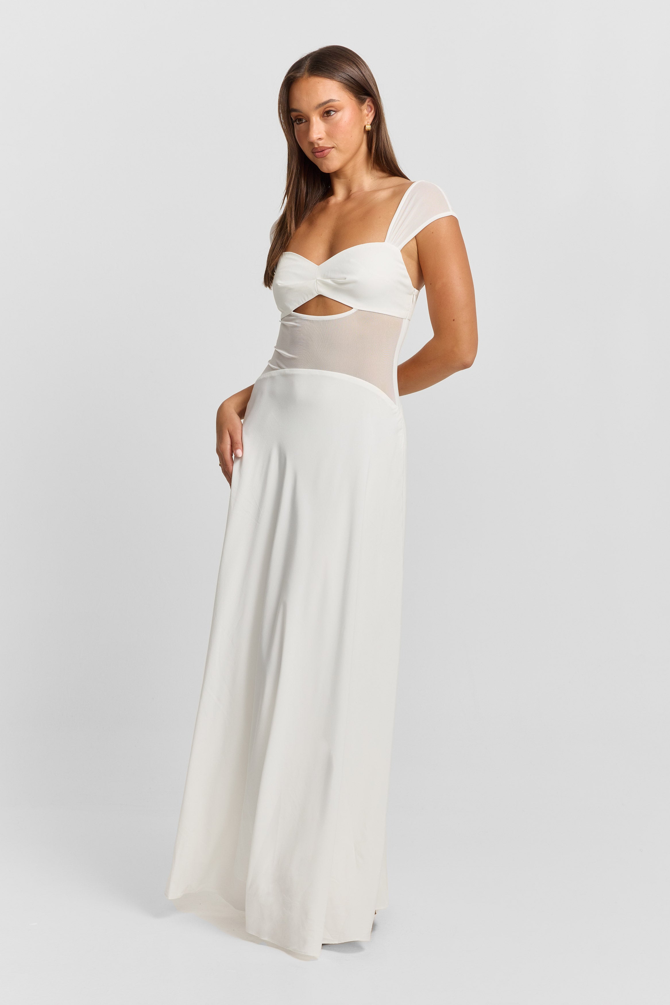 Anastasia Maxi Dress White