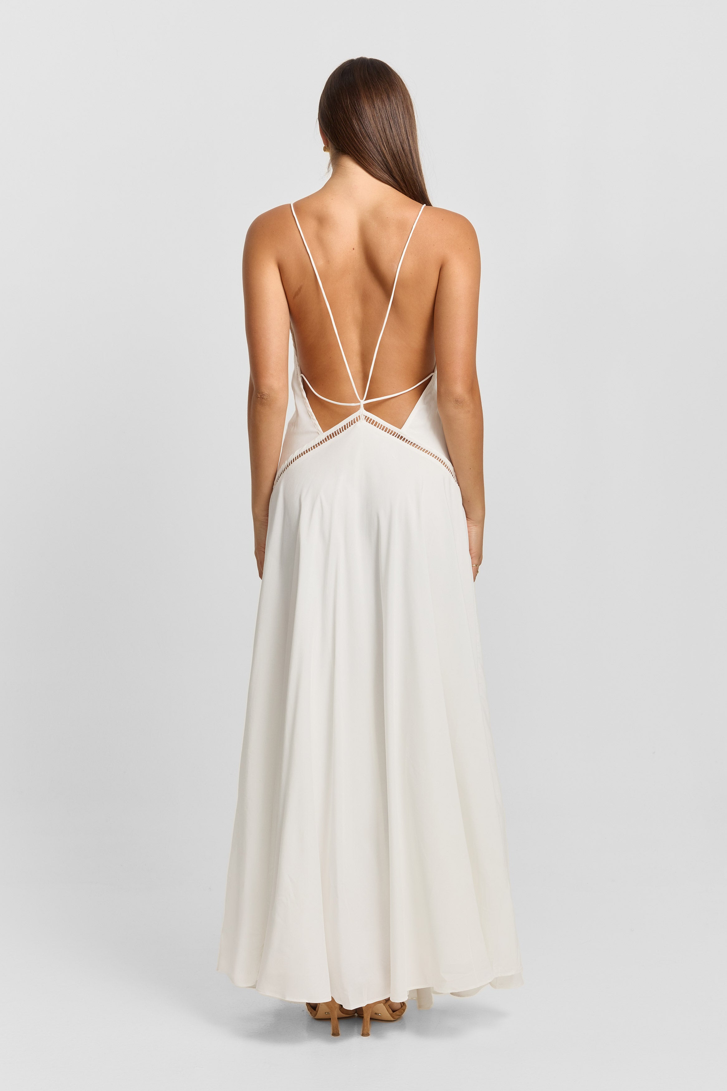 Posey Maxi Dress White