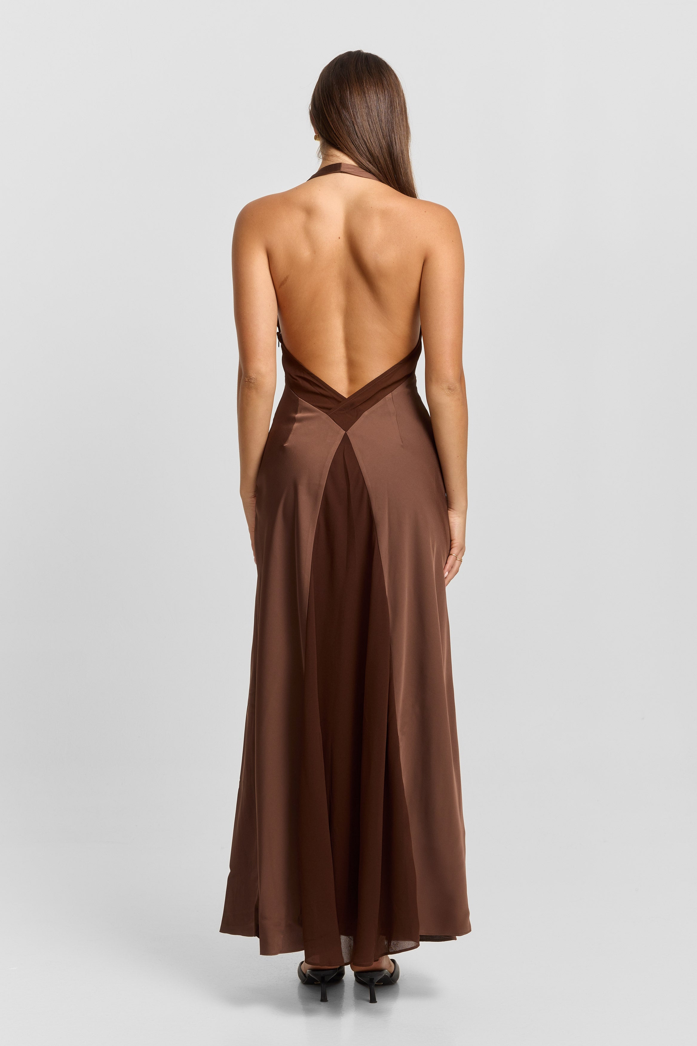 Arabella Maxi Dress Chocolate