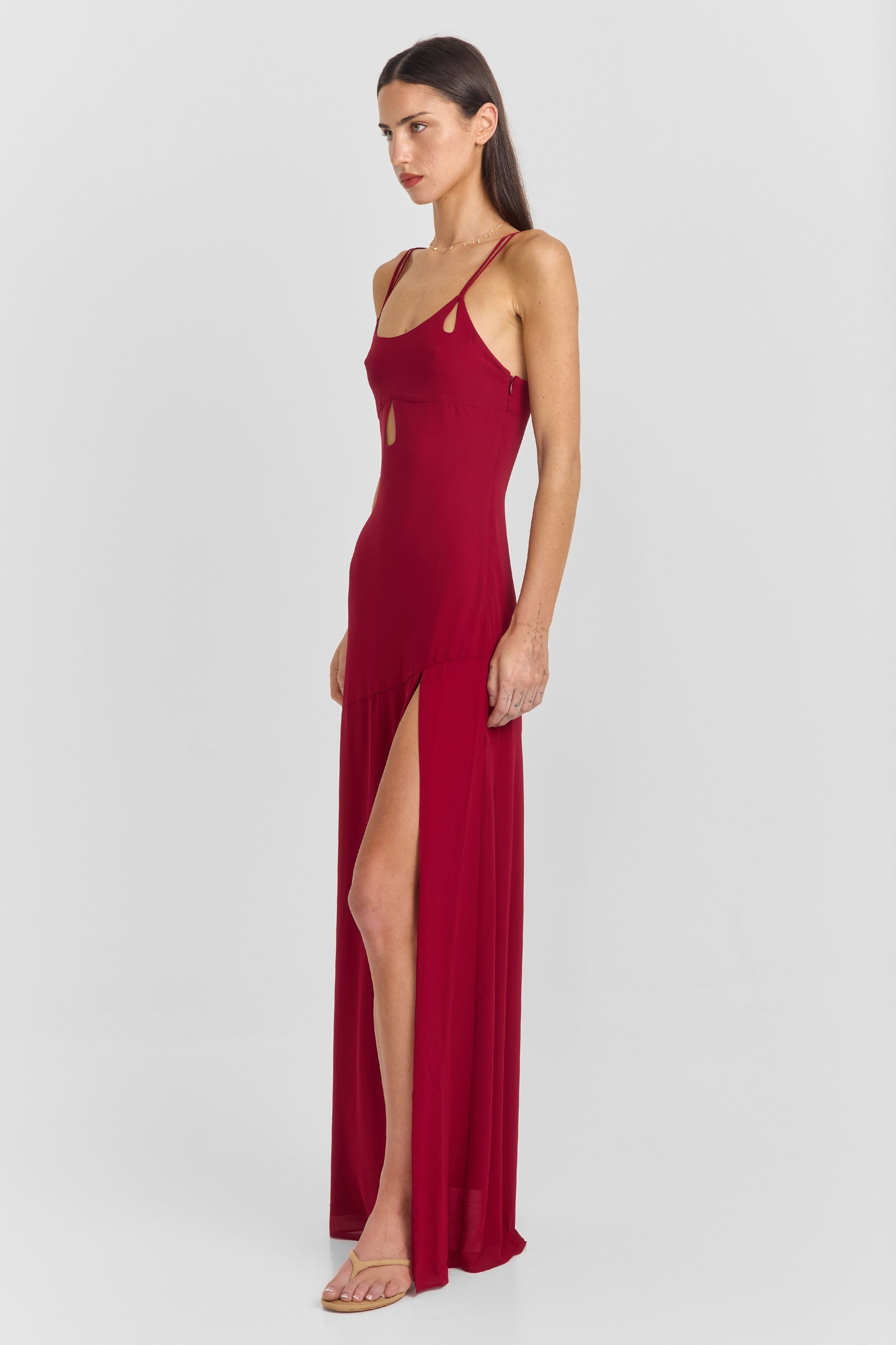 Arietta Maxi Dress Red