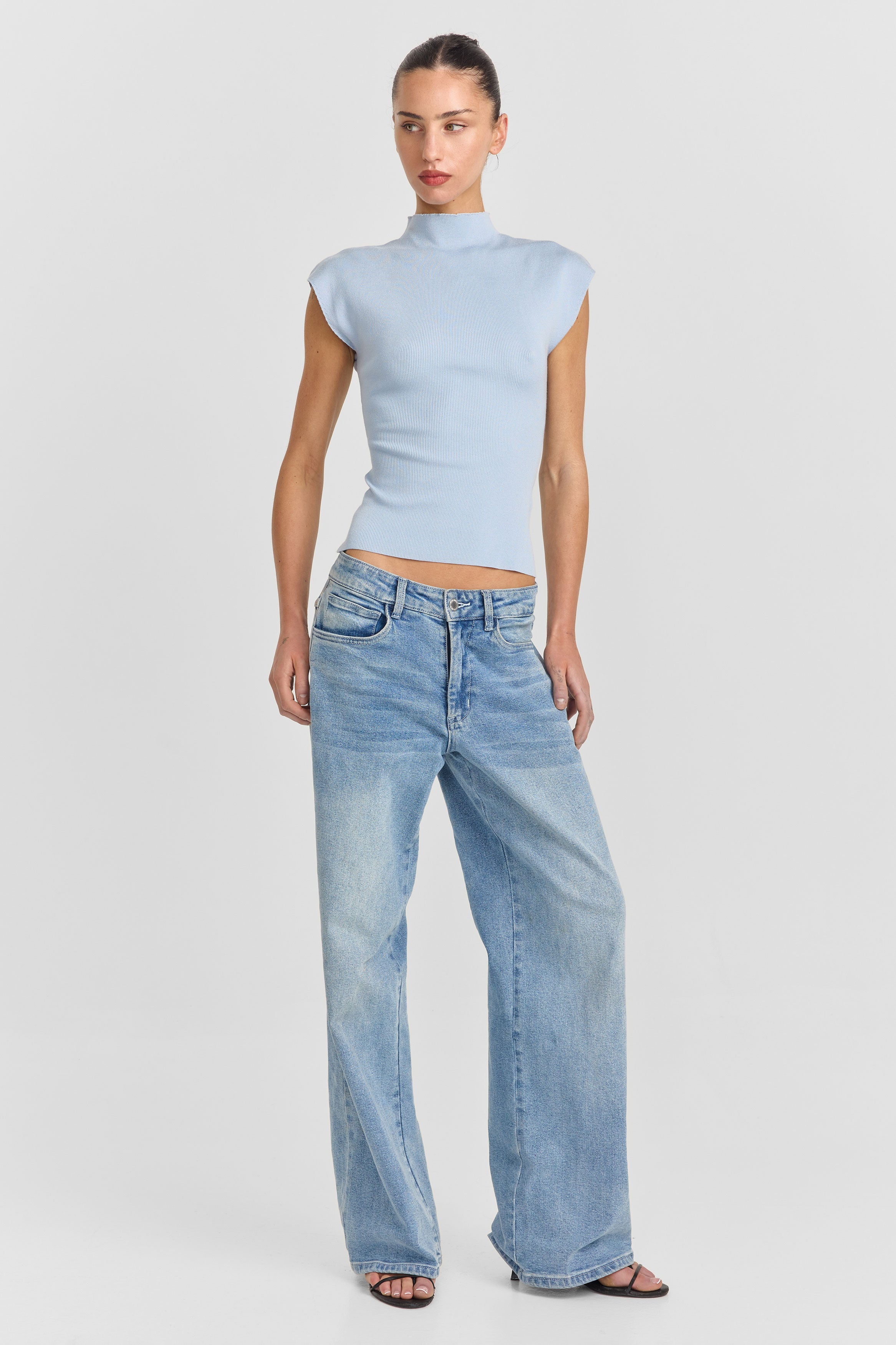 Suzette Top Blue