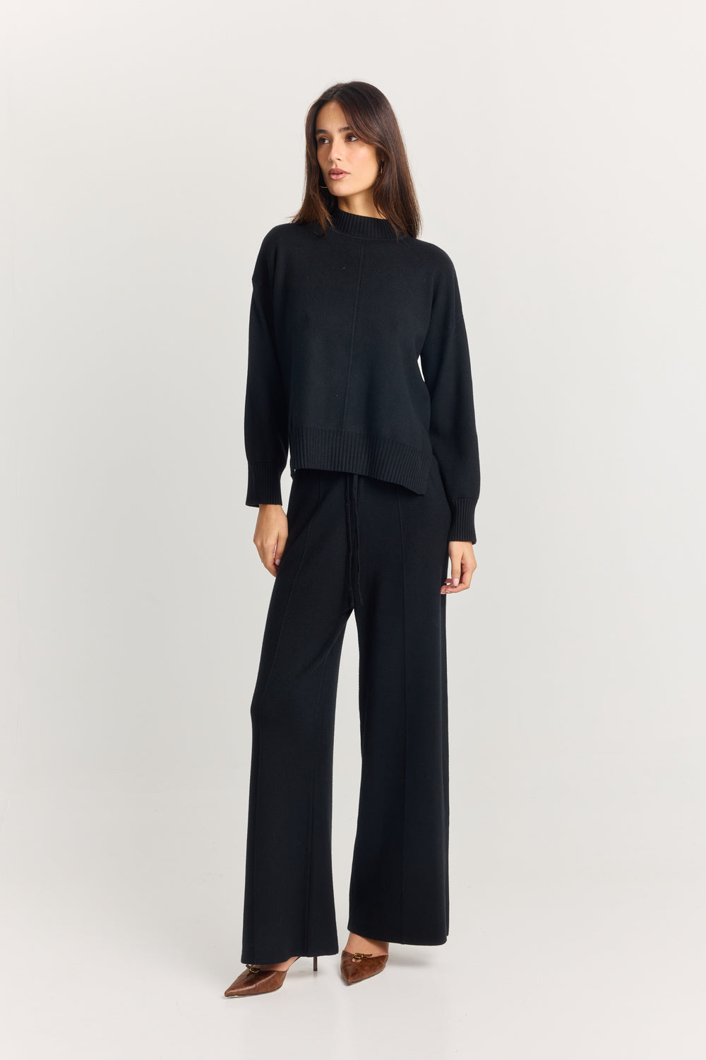 Maxine Knit Pant Black