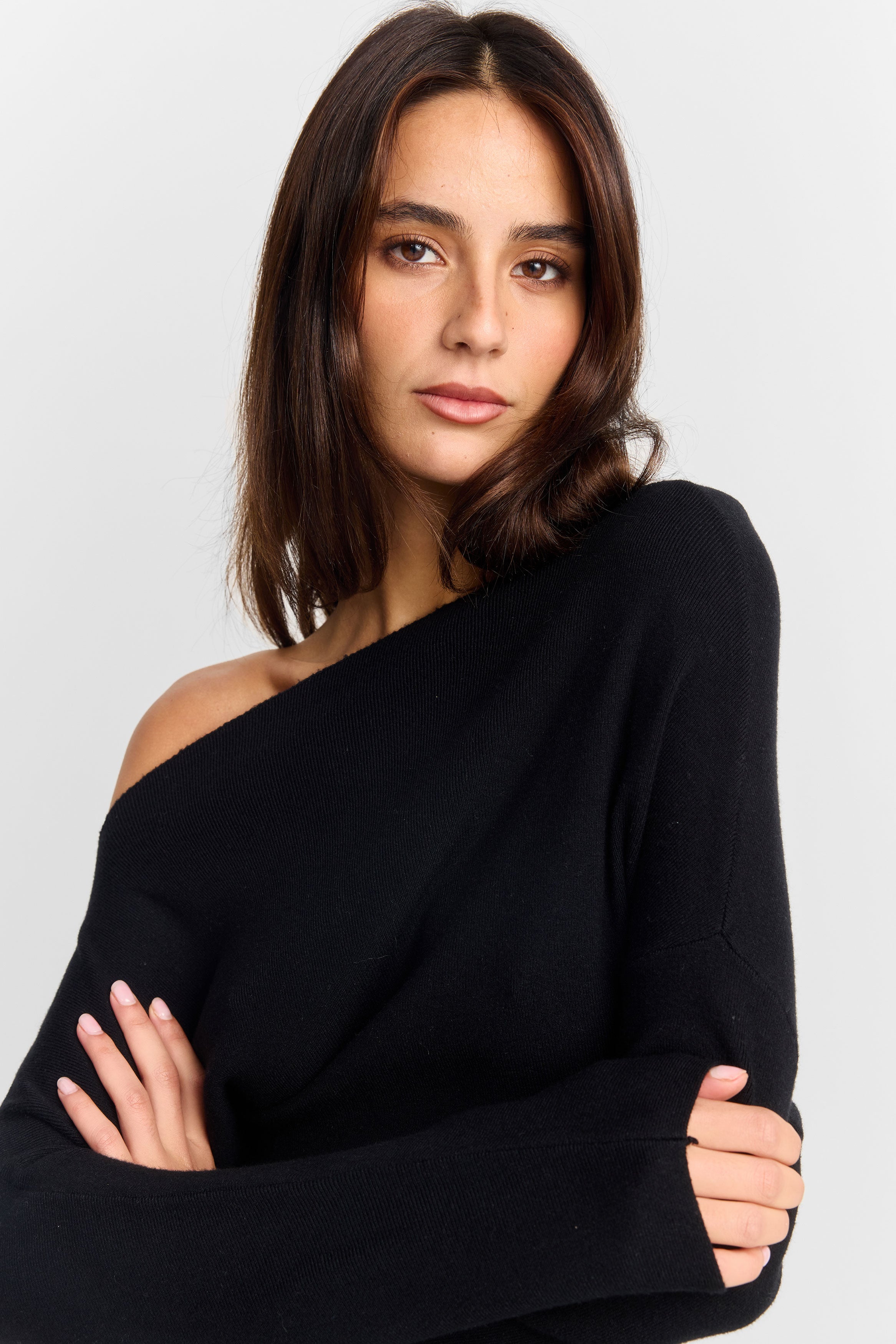 Winifred Knit Top Black