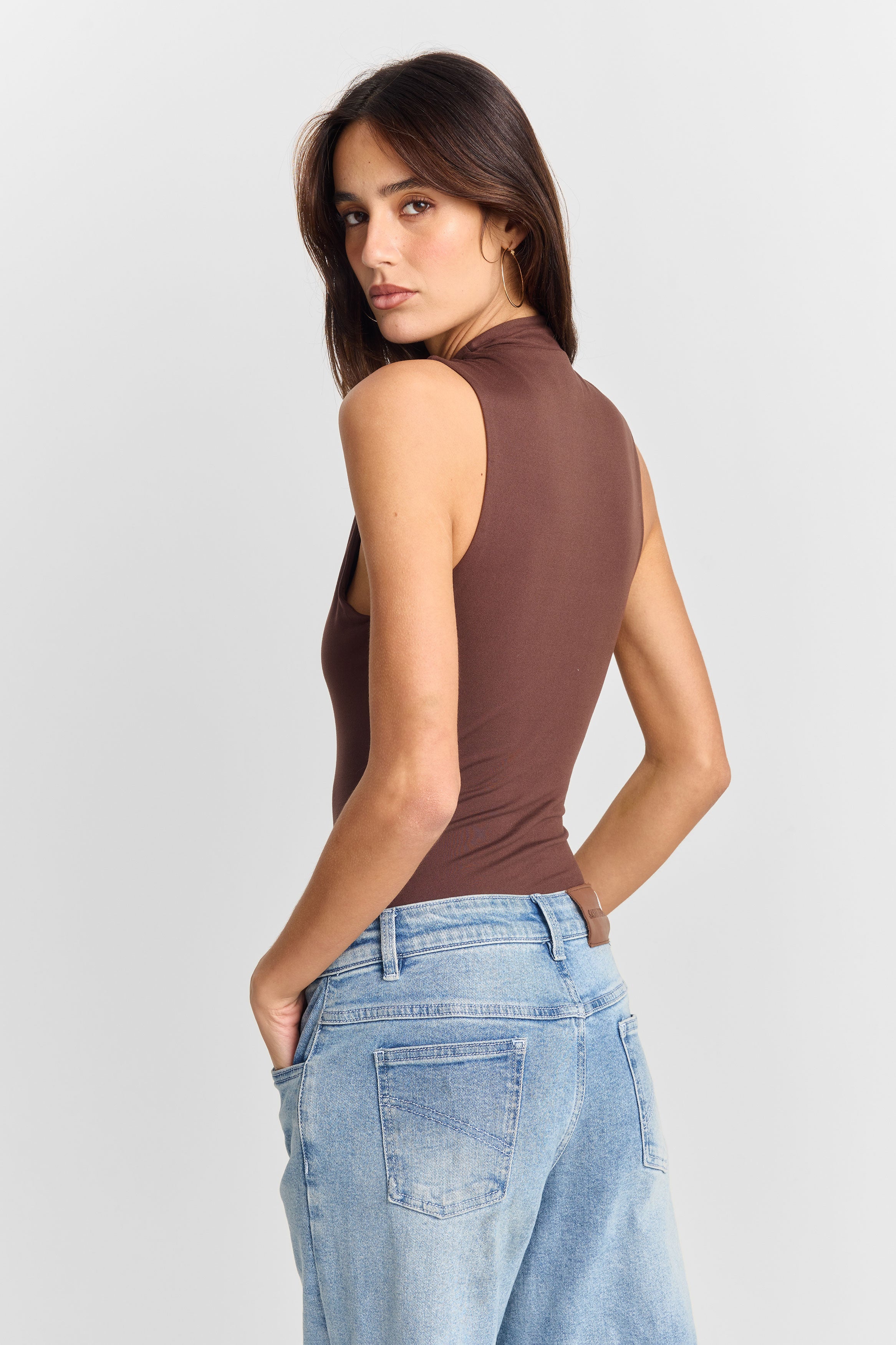 Adeline Bodysuit Brown