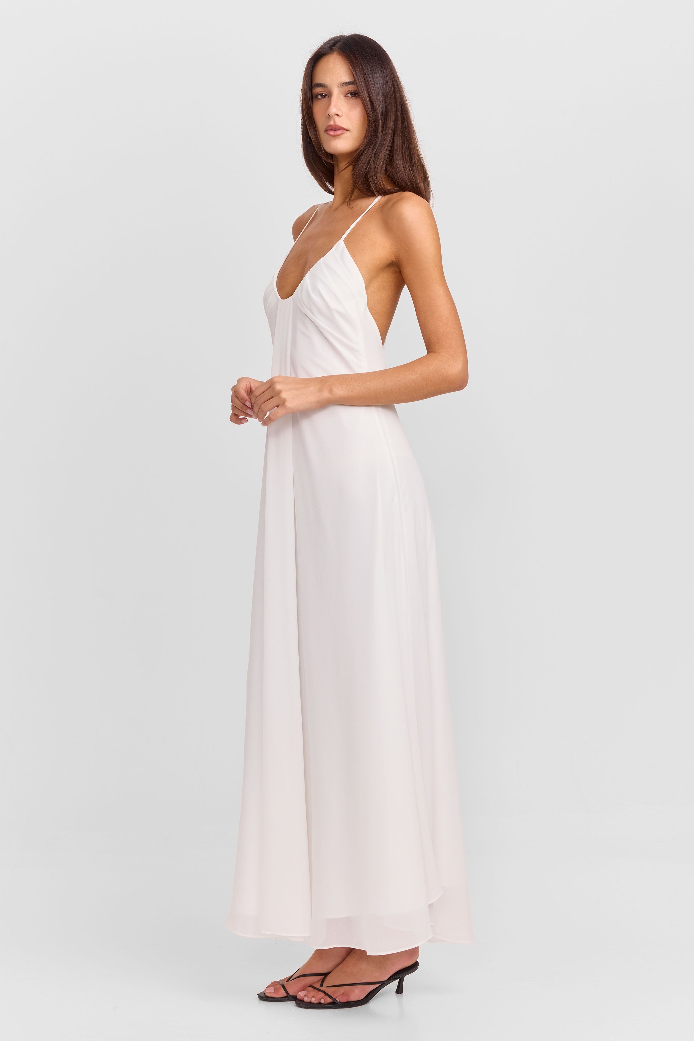 Meadow Maxi Dress White