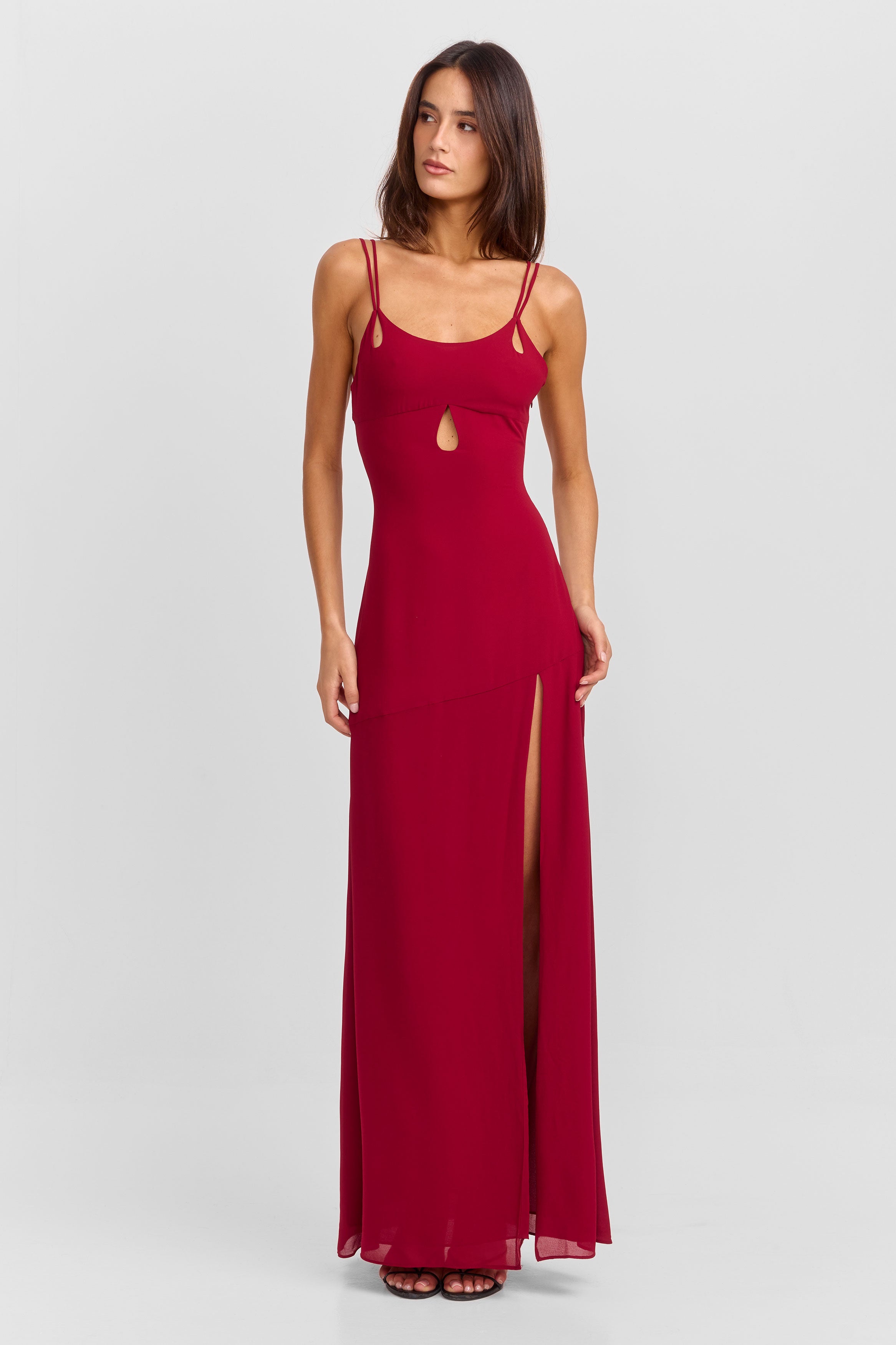 Arietta Maxi Dress Red