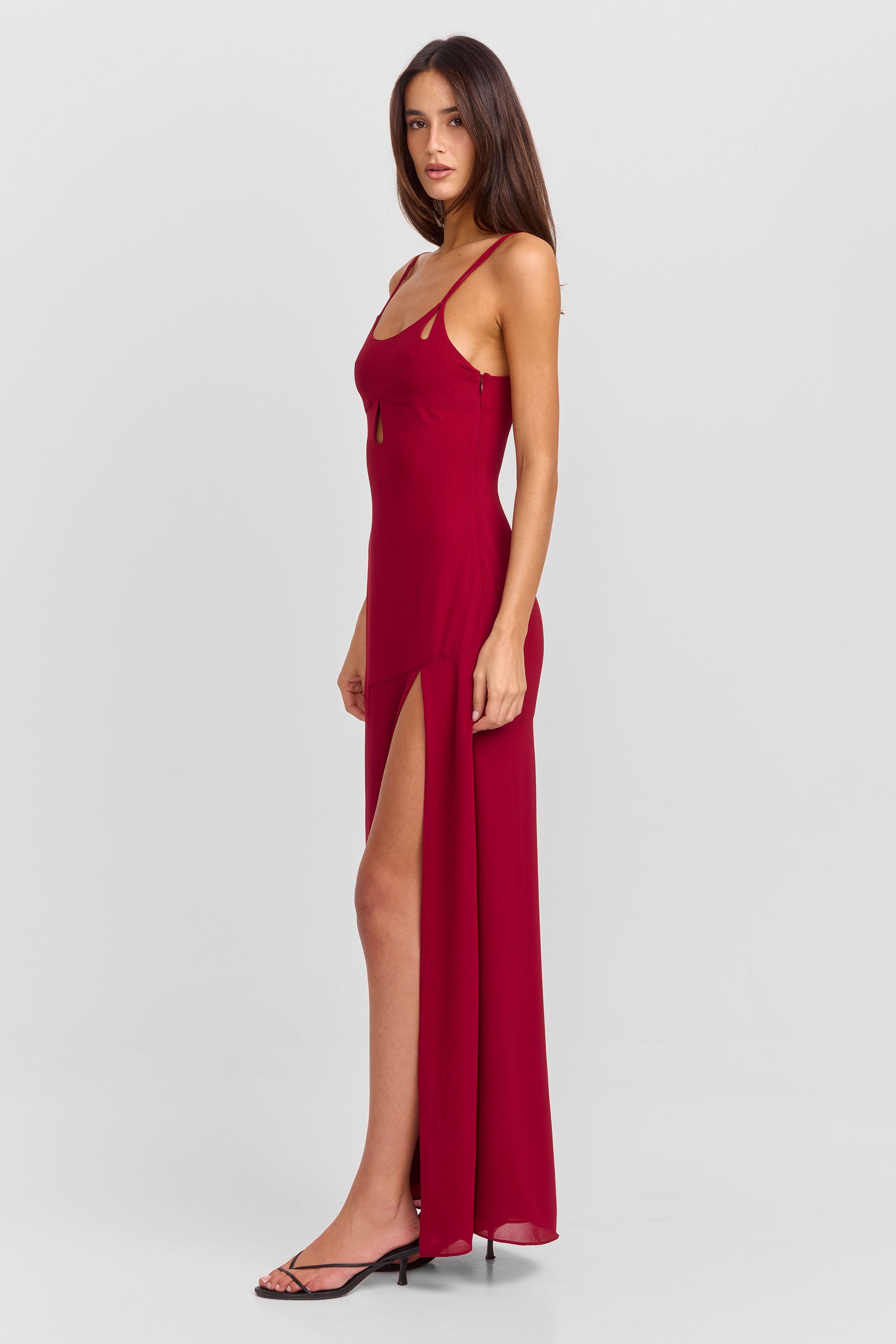 Arietta Maxi Dress Red