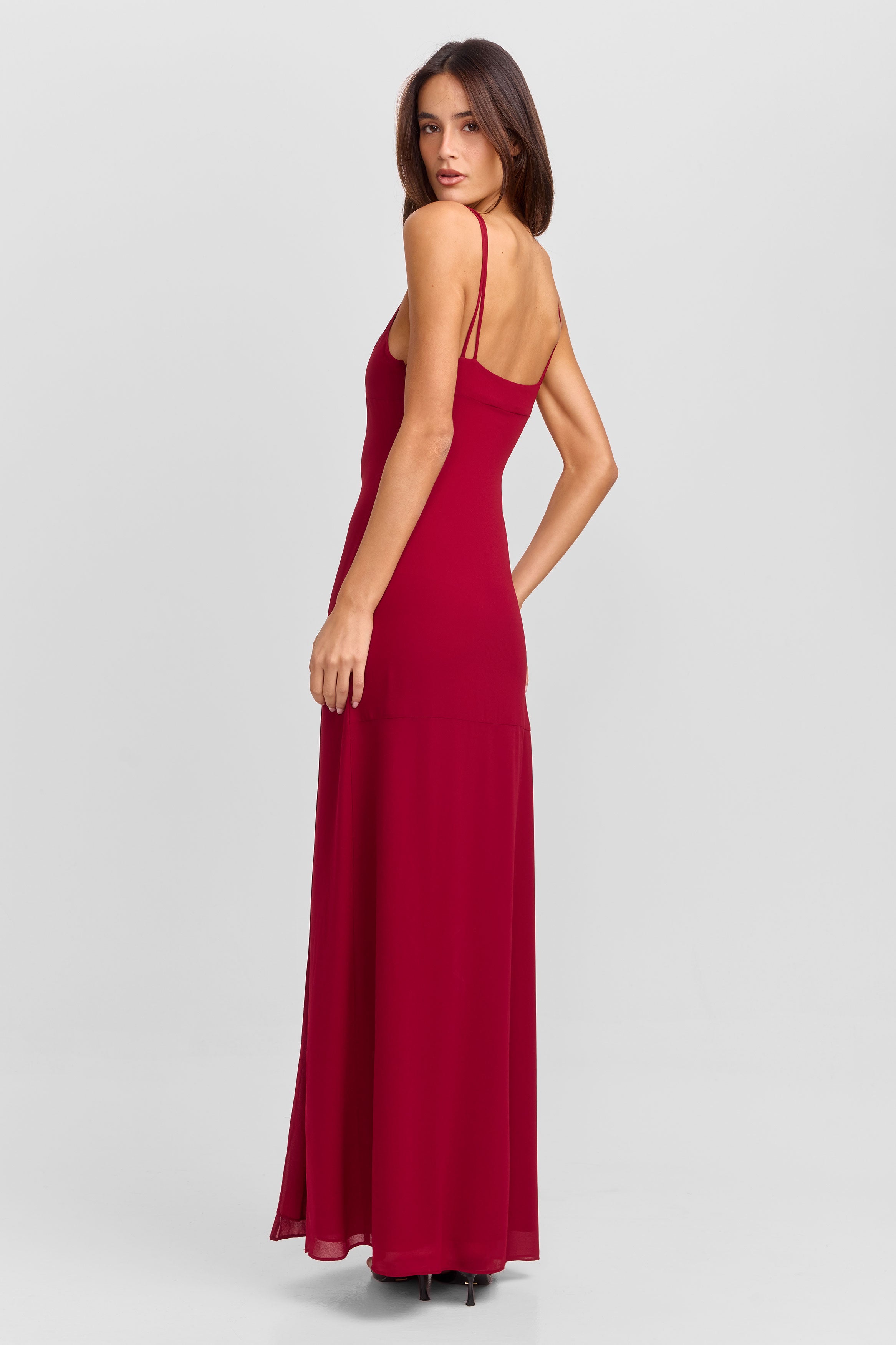 Arietta Maxi Dress Red