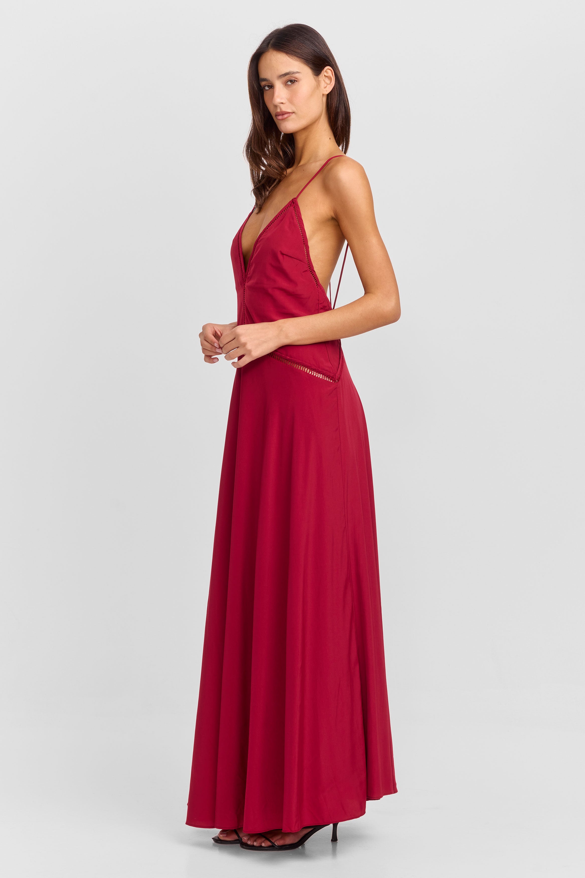Posey Maxi Dress Red