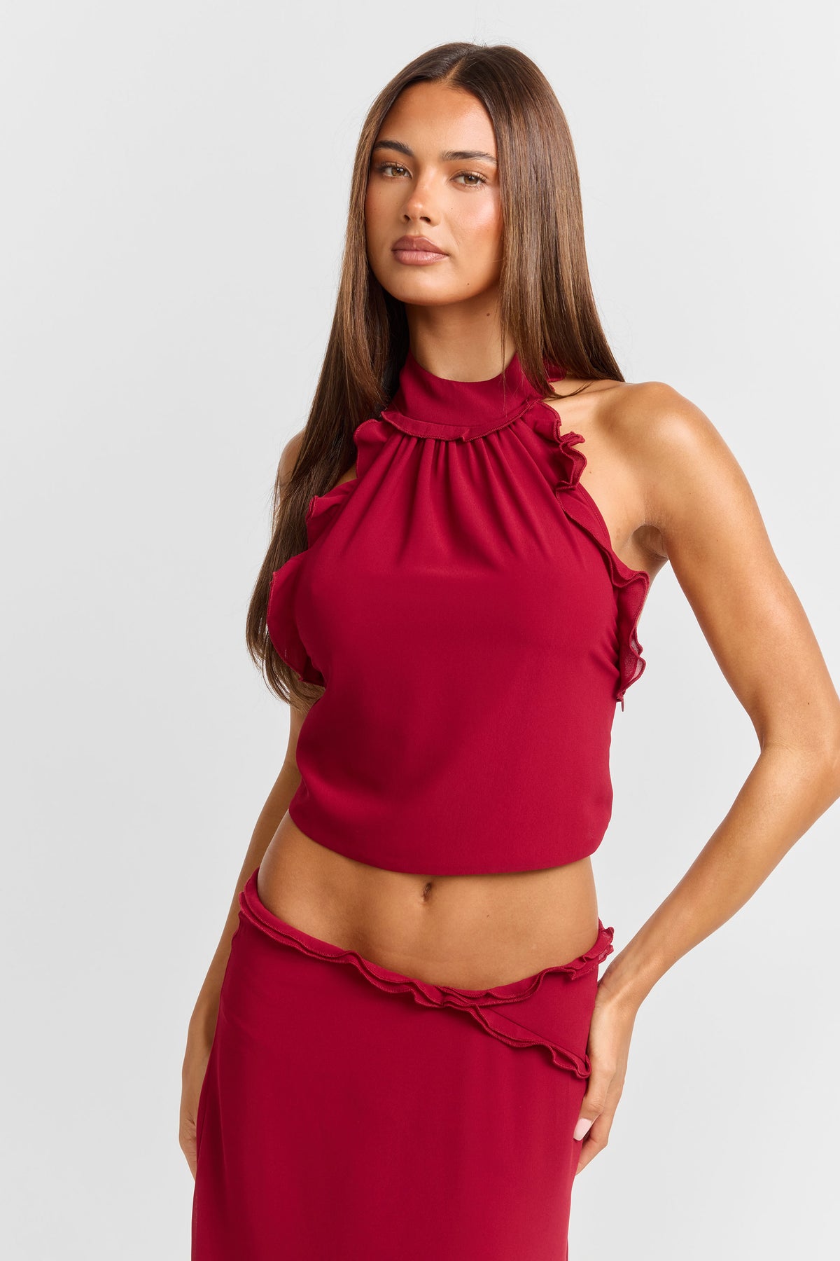 India Top Red