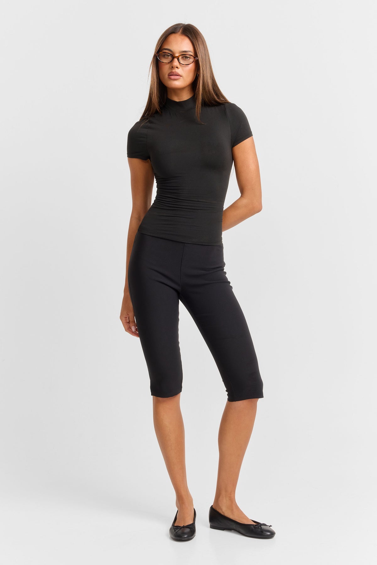 Madeleine Tee Black