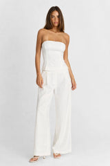 Astra Pant White