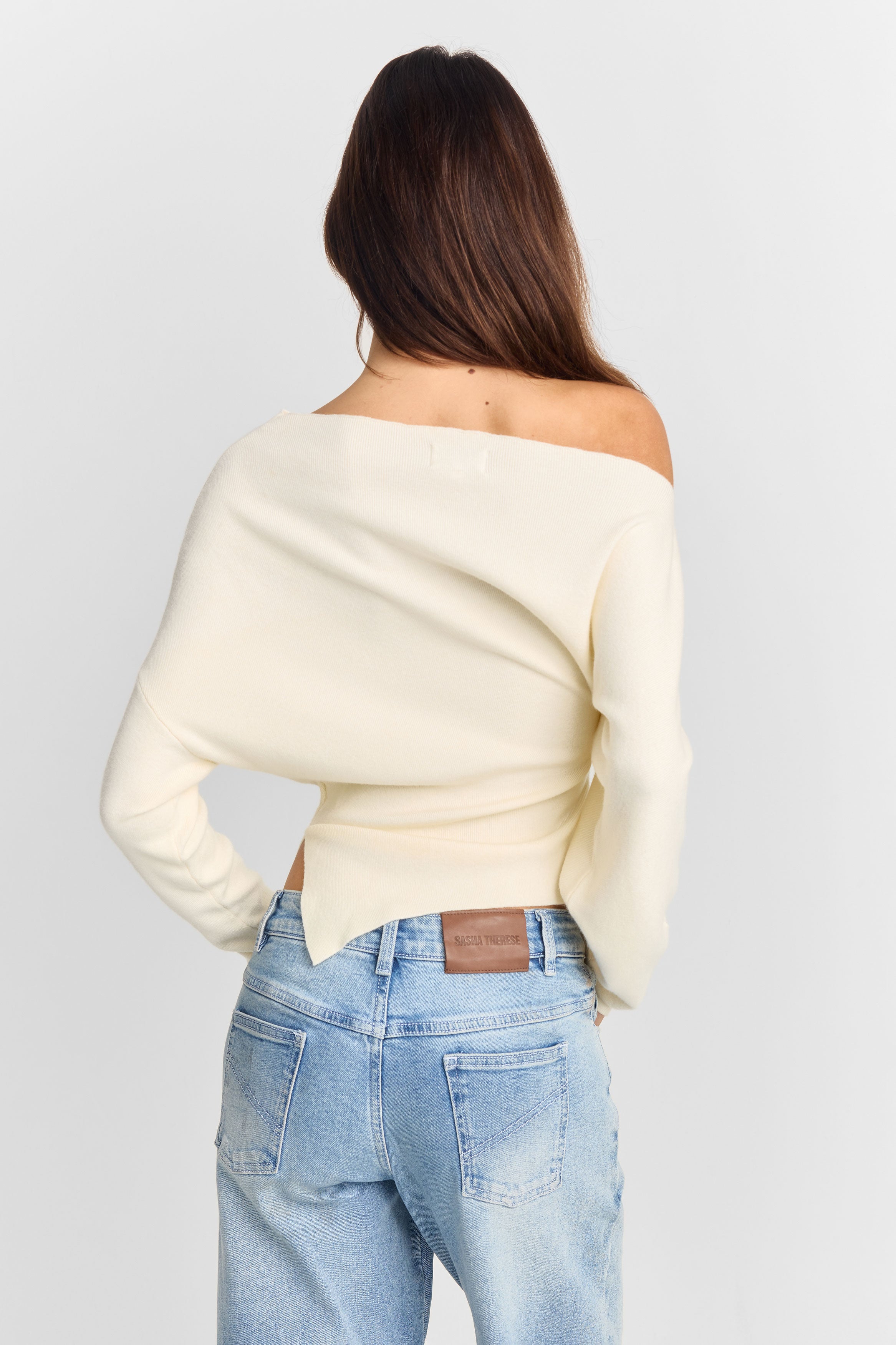 Winifred Knit Top White