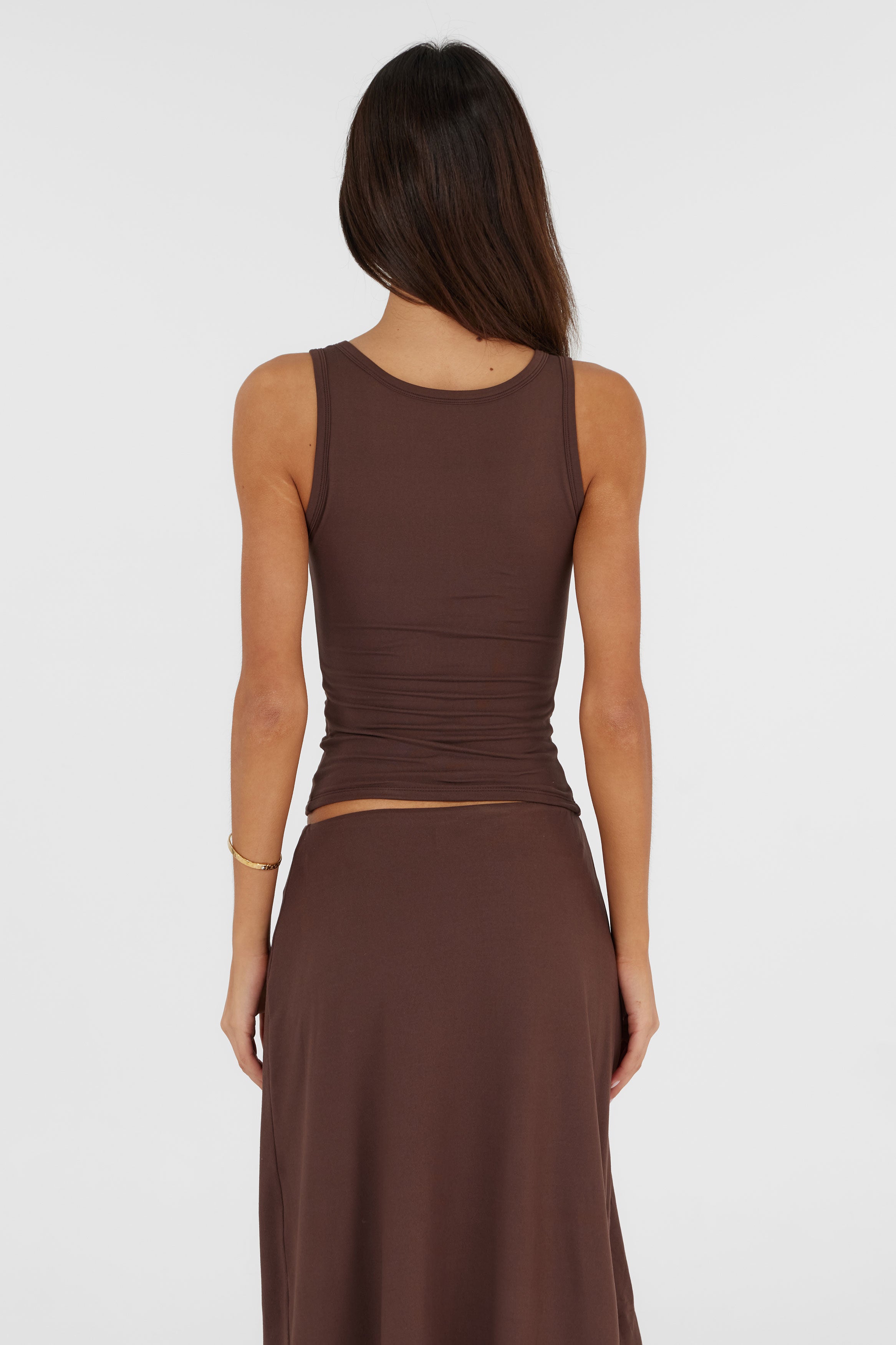 Pippa Tank Brown