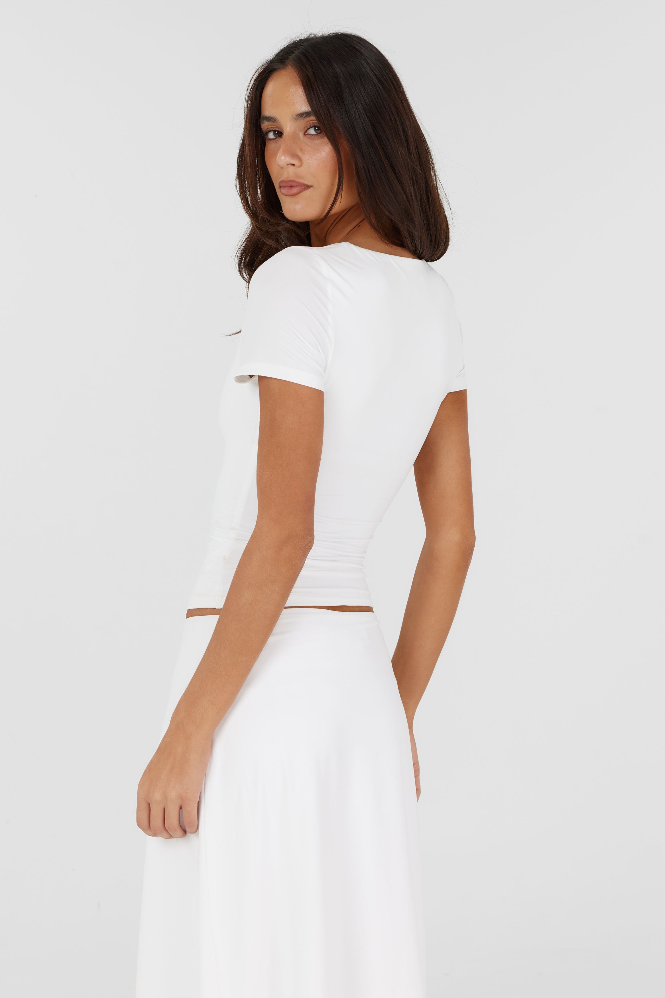 Celine Top White