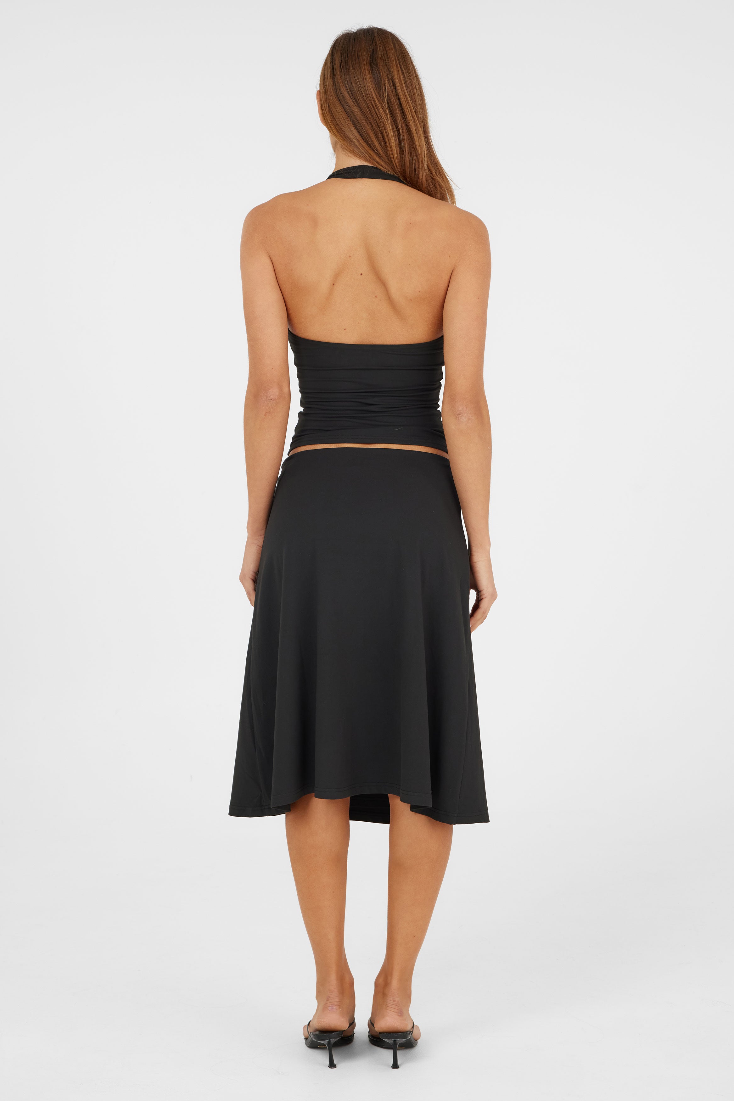 Adeline Midi Skirt Black