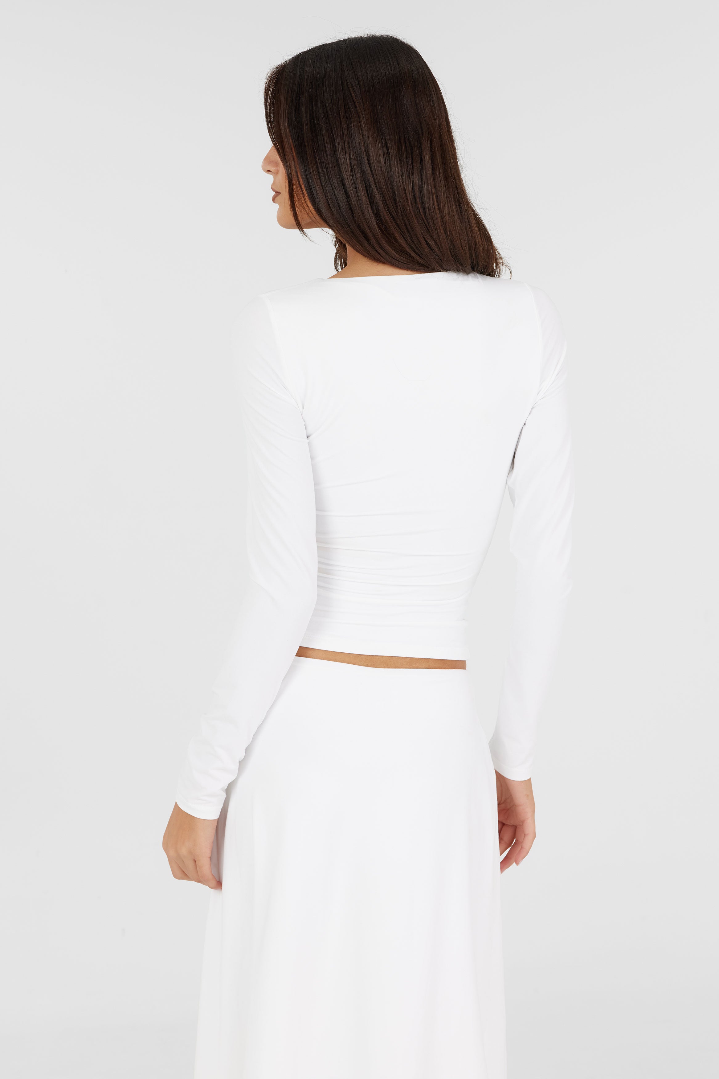 Eveline Top White