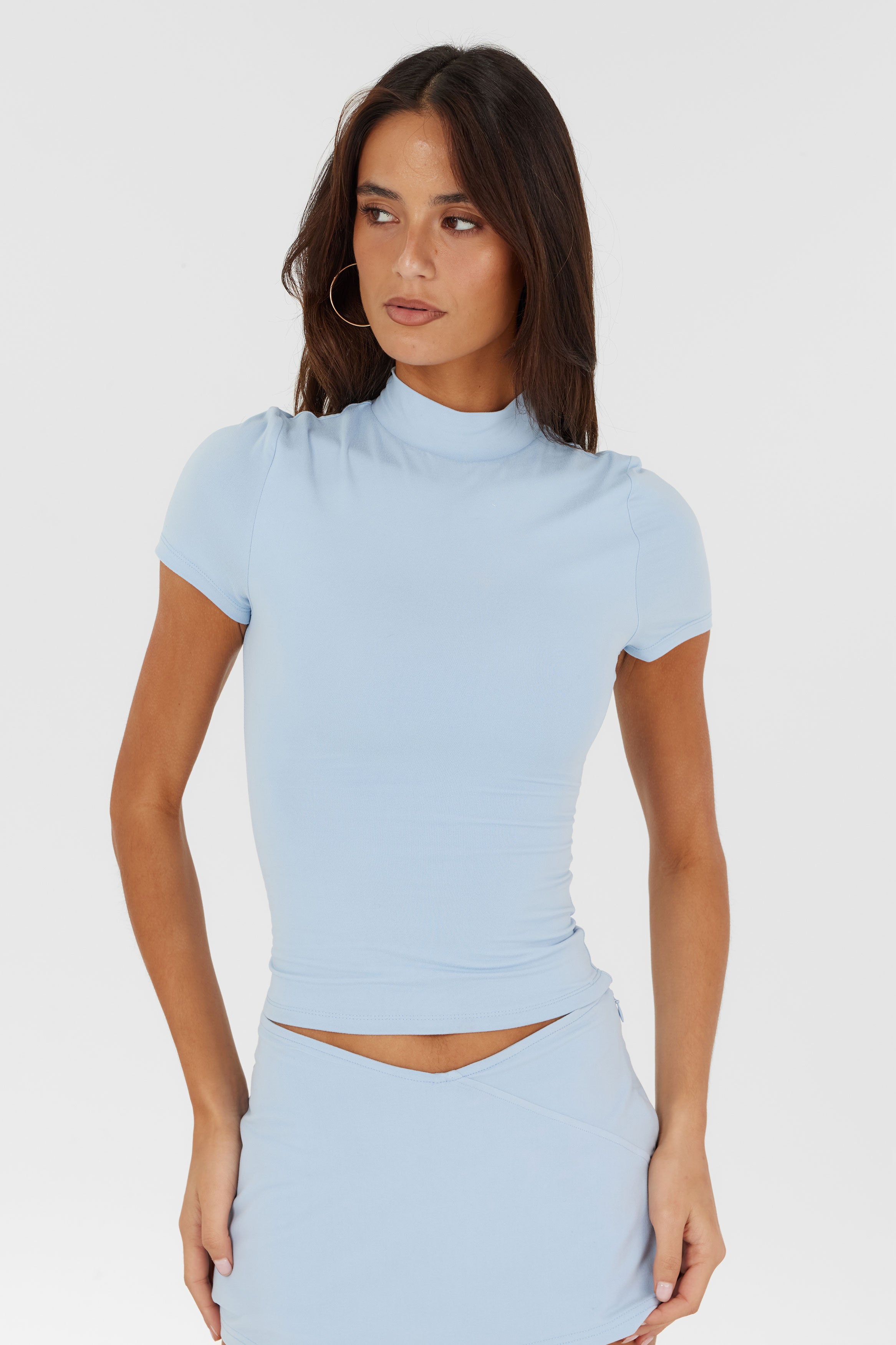 Madeleine Tee Light Blue