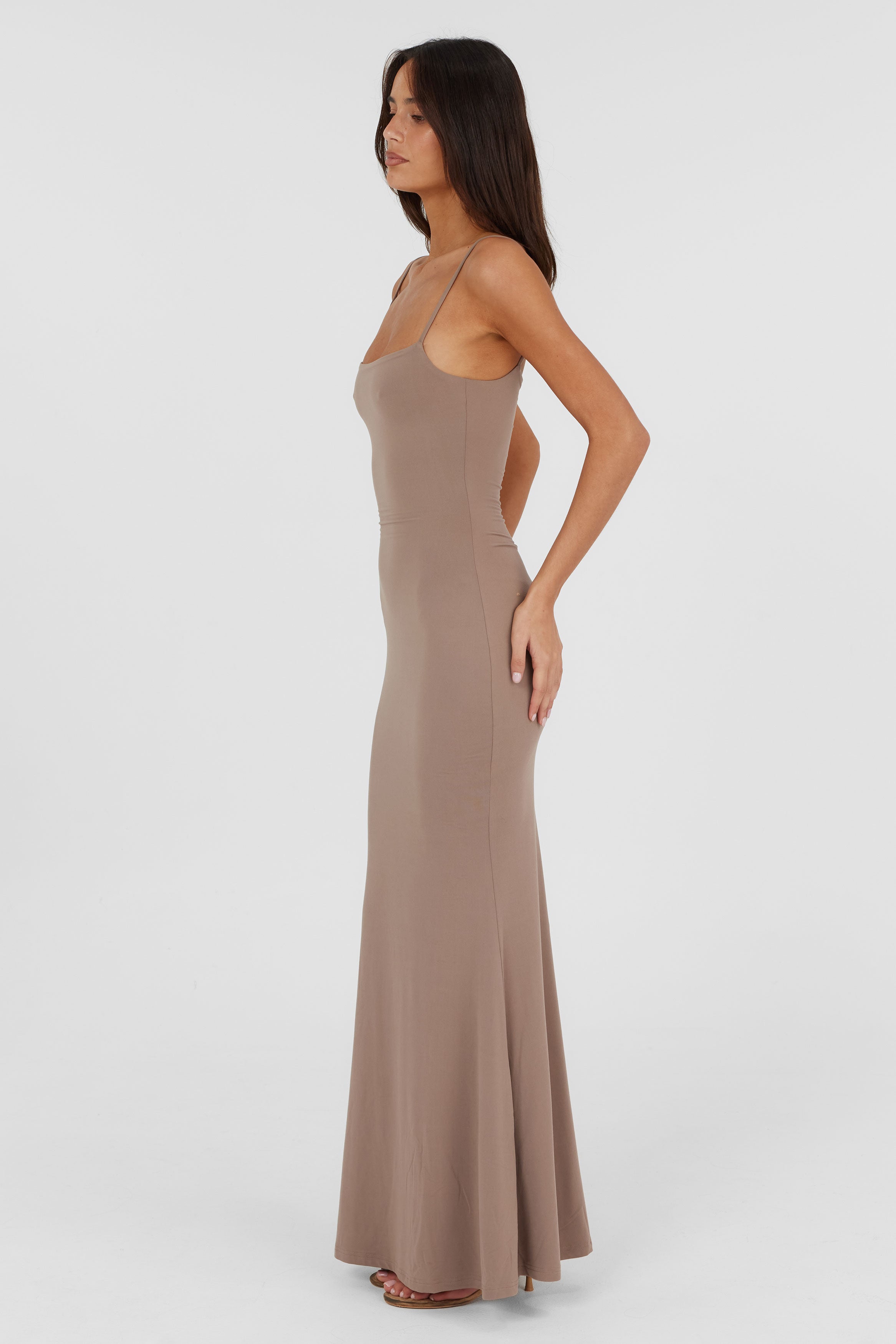 Clarisse Maxi Dress Natural