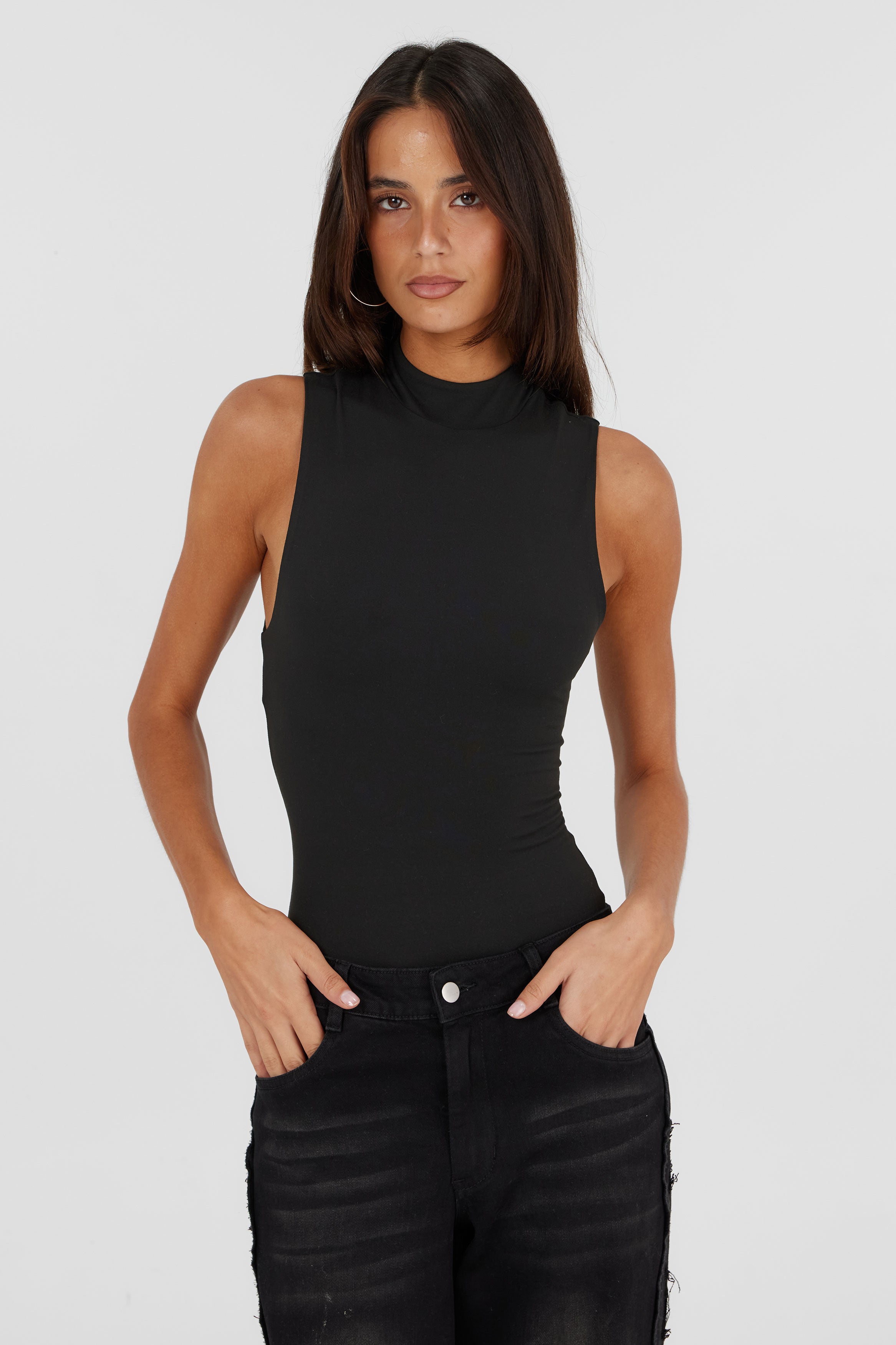 Adeline Bodysuit Black