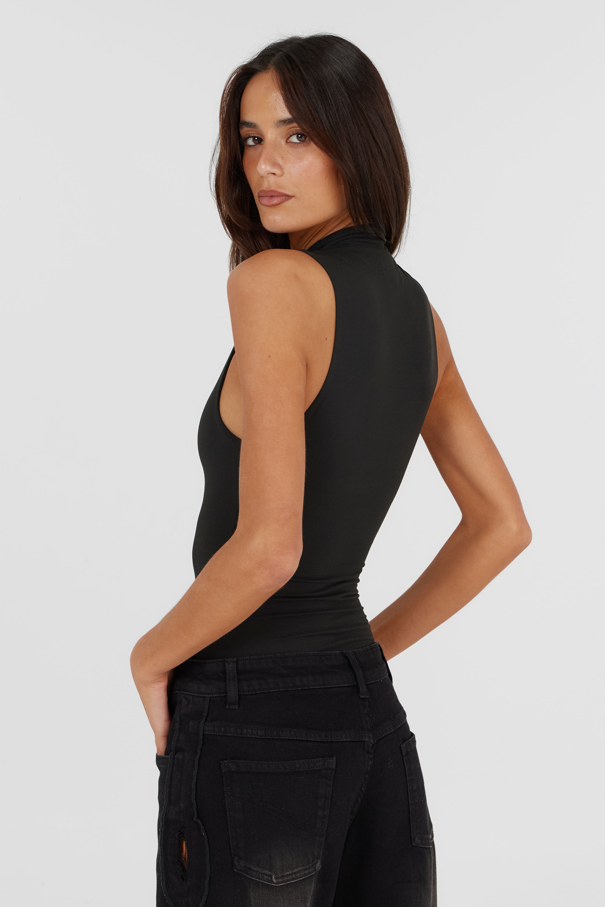 Adeline Bodysuit Black