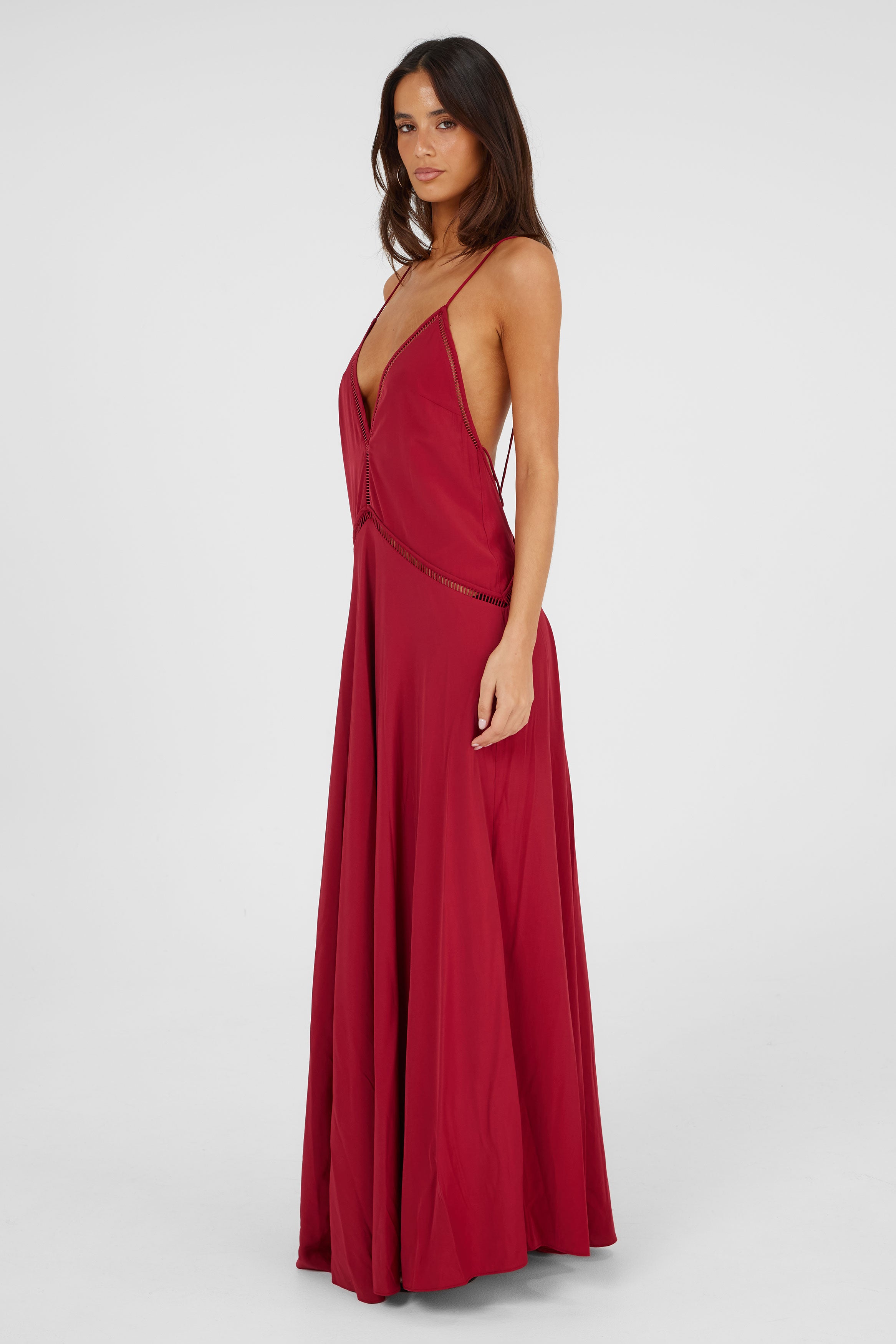 Posey Maxi Dress Red