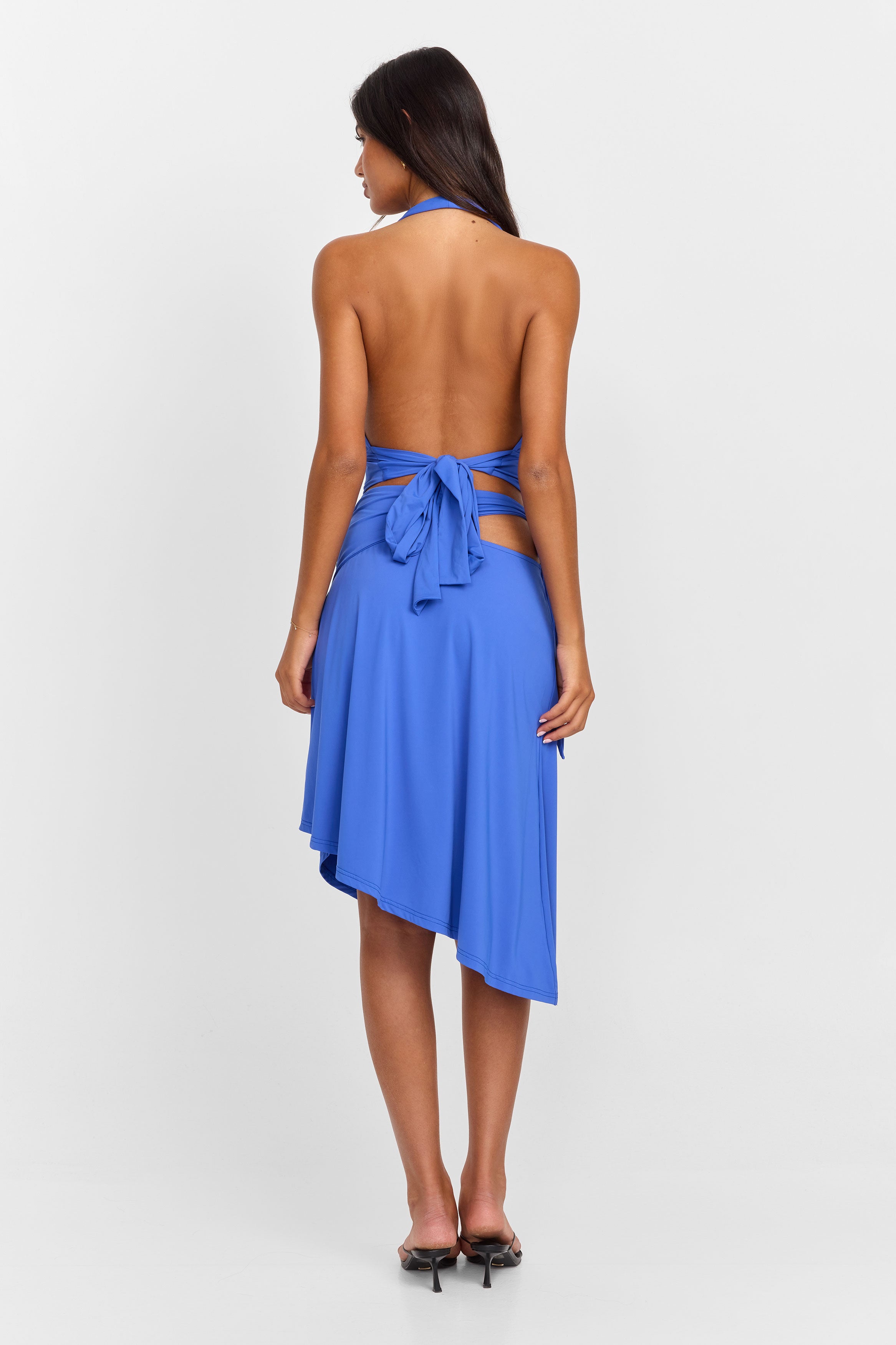 Luna Midi Skirt Blue