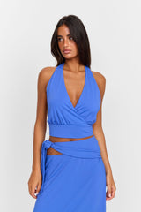 Luna Top Blue