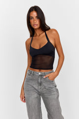 Ivy Top Black