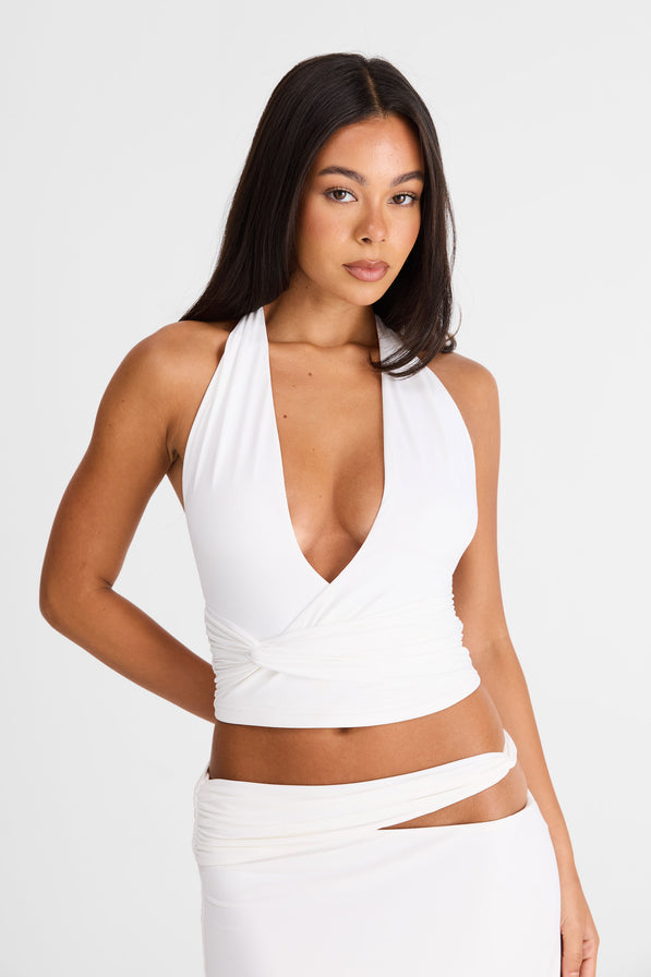 Liliane Top White