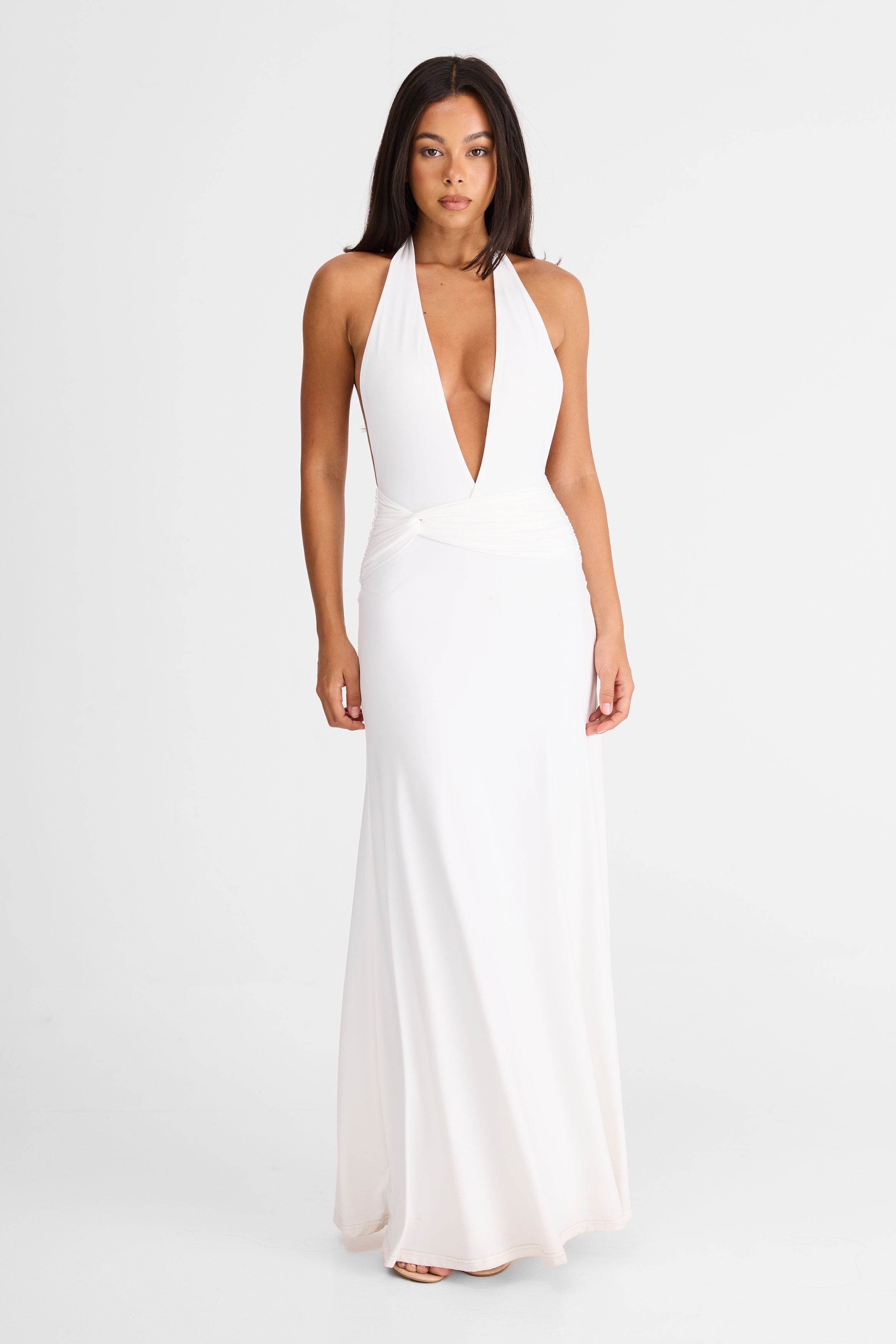 Antoinette Maxi Dress White
