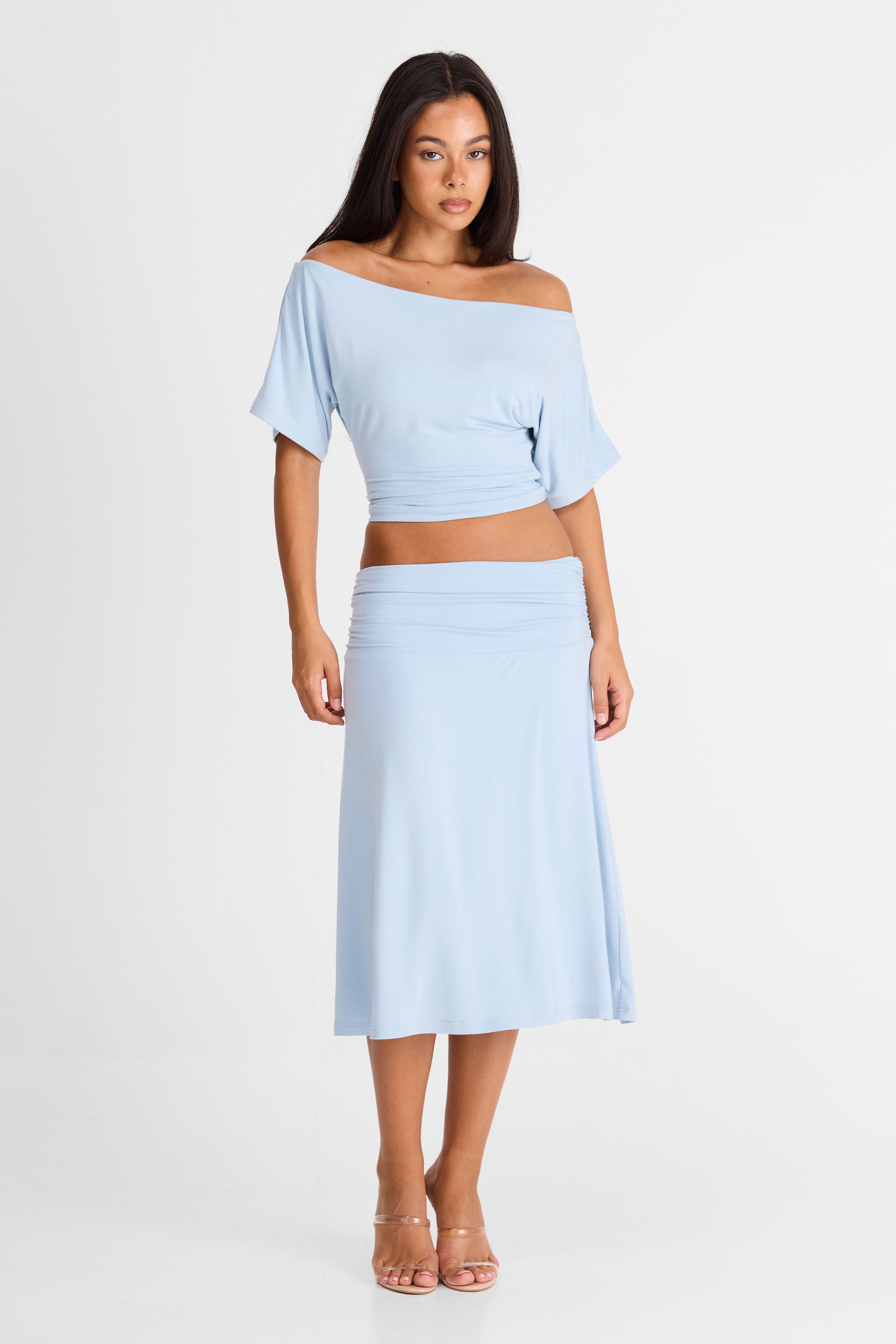 Lorelei Midi Skirt Blue