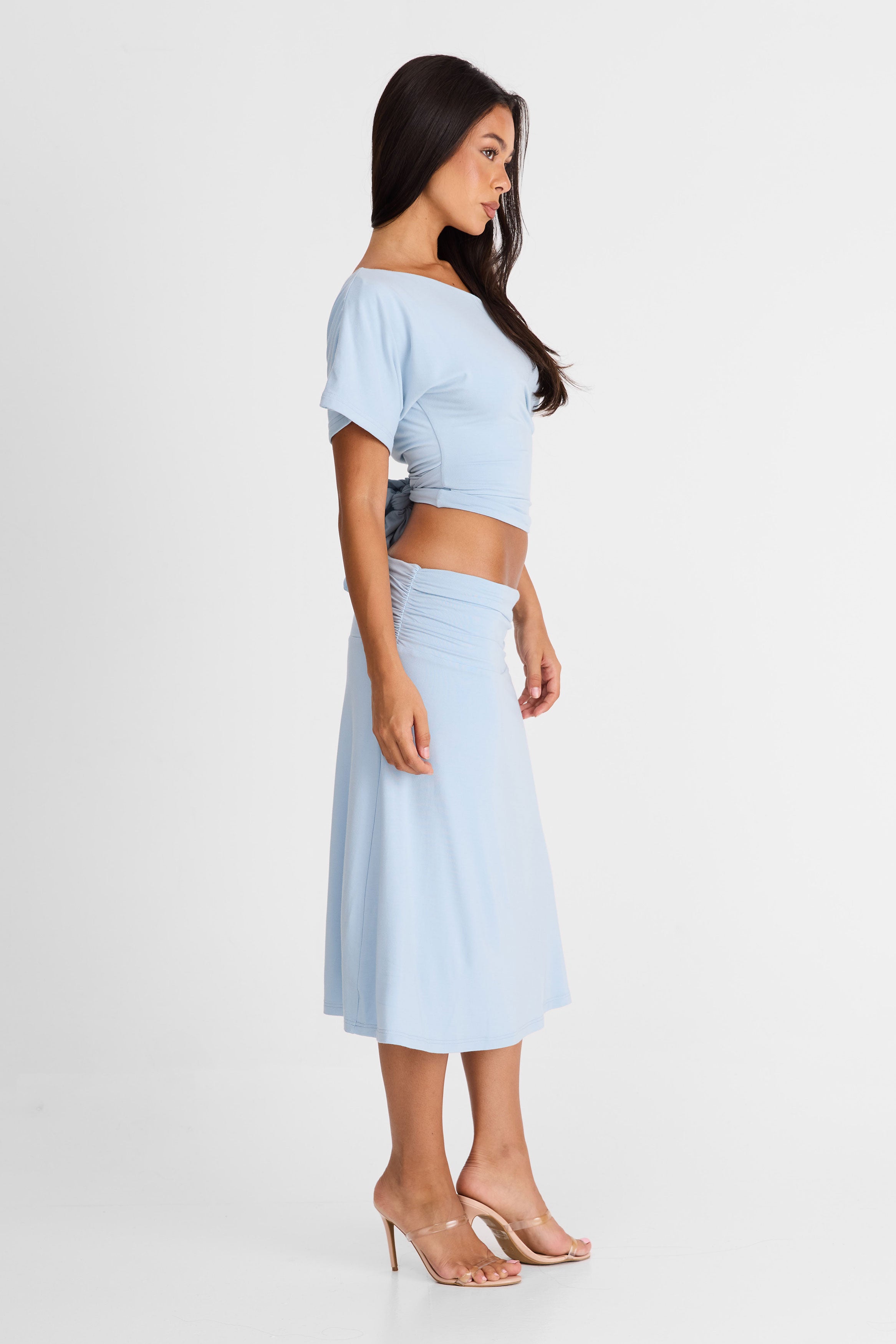 Lorelei Midi Skirt Blue